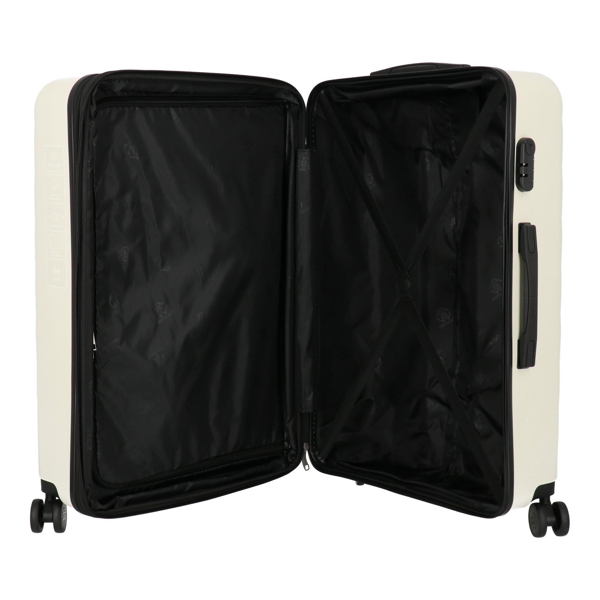 Ivory - Roberto Cavalli - Women's Hardshell Impact Resistant Hard Suitcase - 4