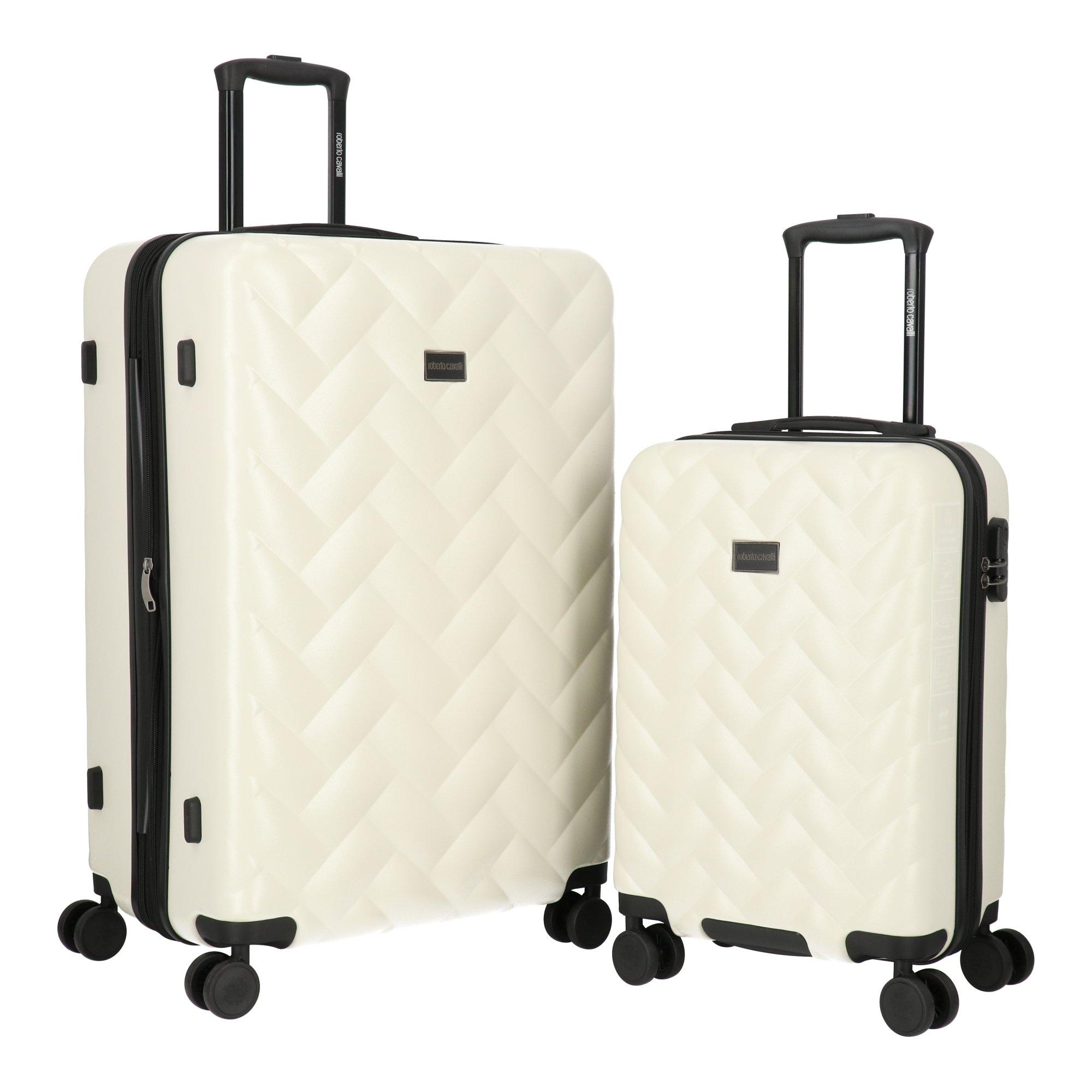 Ivory - Roberto Cavalli - Women's Hardshell Impact Resistant Hard Suitcase - 7