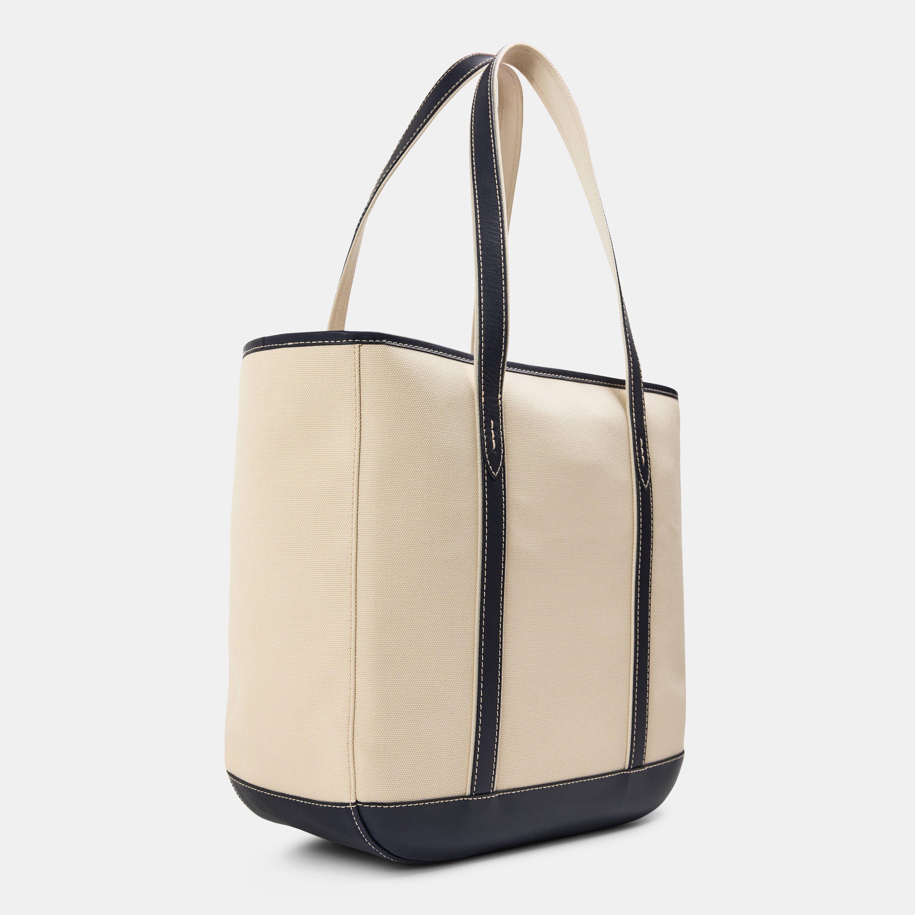 ECRU/NAVY - Polo Ralph Lauren - Polo PP tote Ld61 - 2