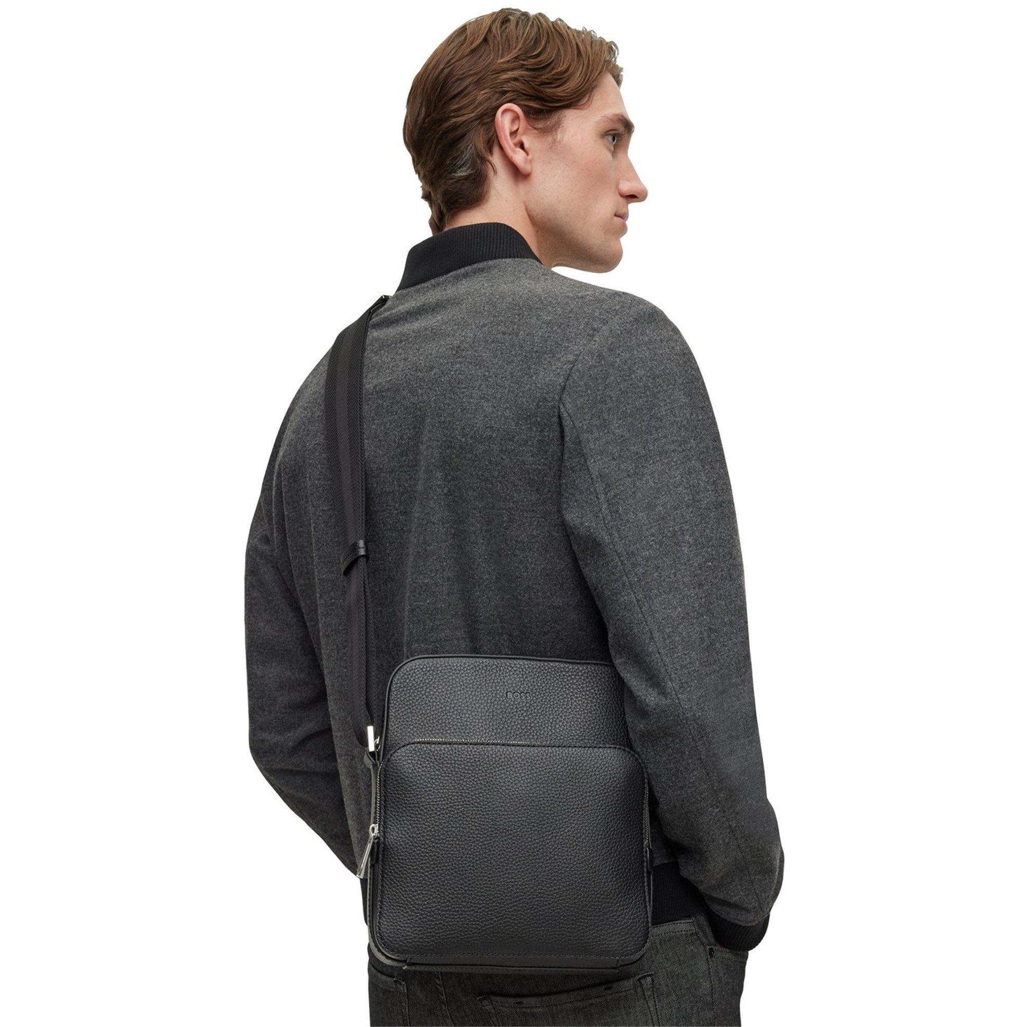 Black - Boss - Crosstown Ns Pocket 10202294 0 Shoulder Bag Mens - 3