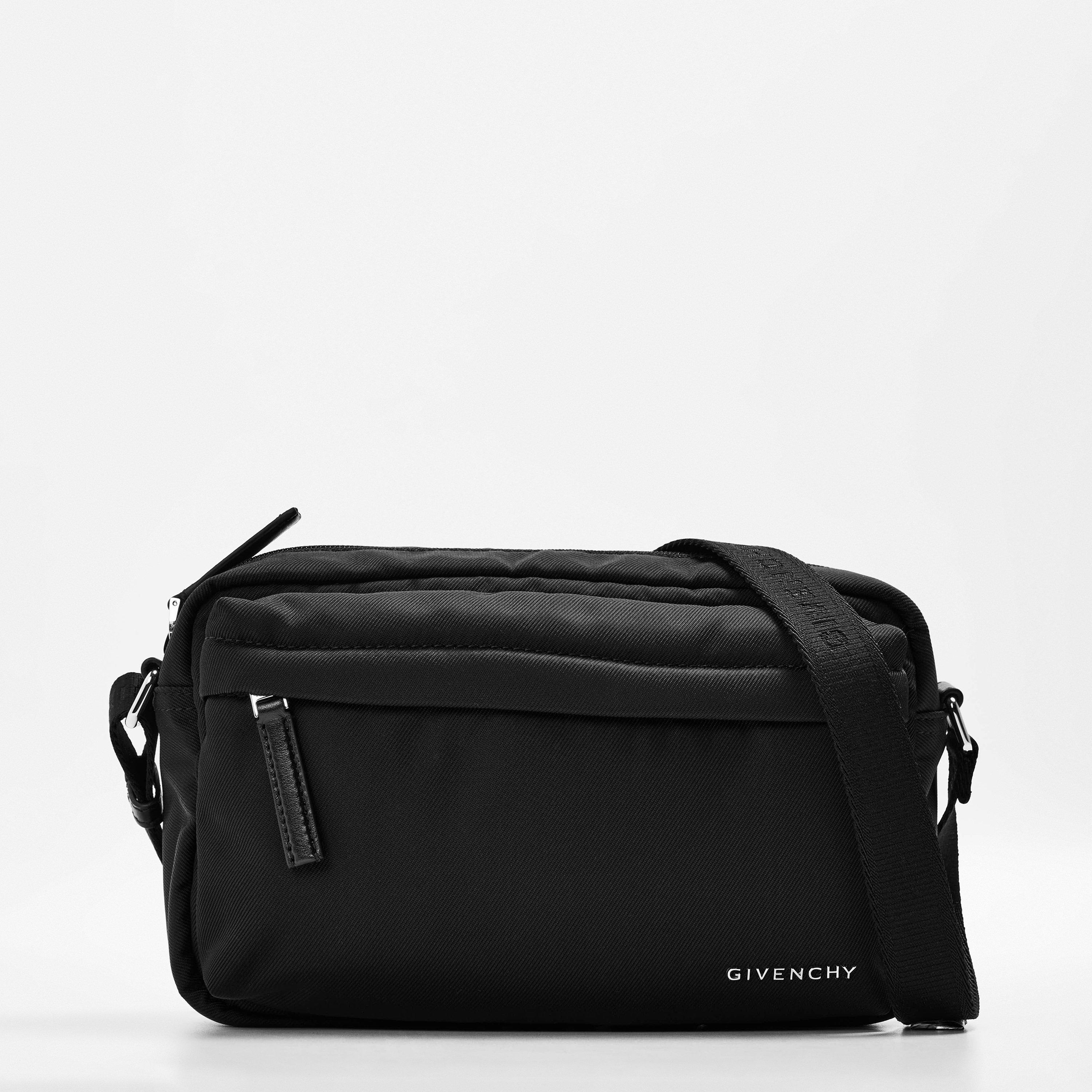 Black - GIVENCHY - Men's GIV Ess Cross Body Bag - 1