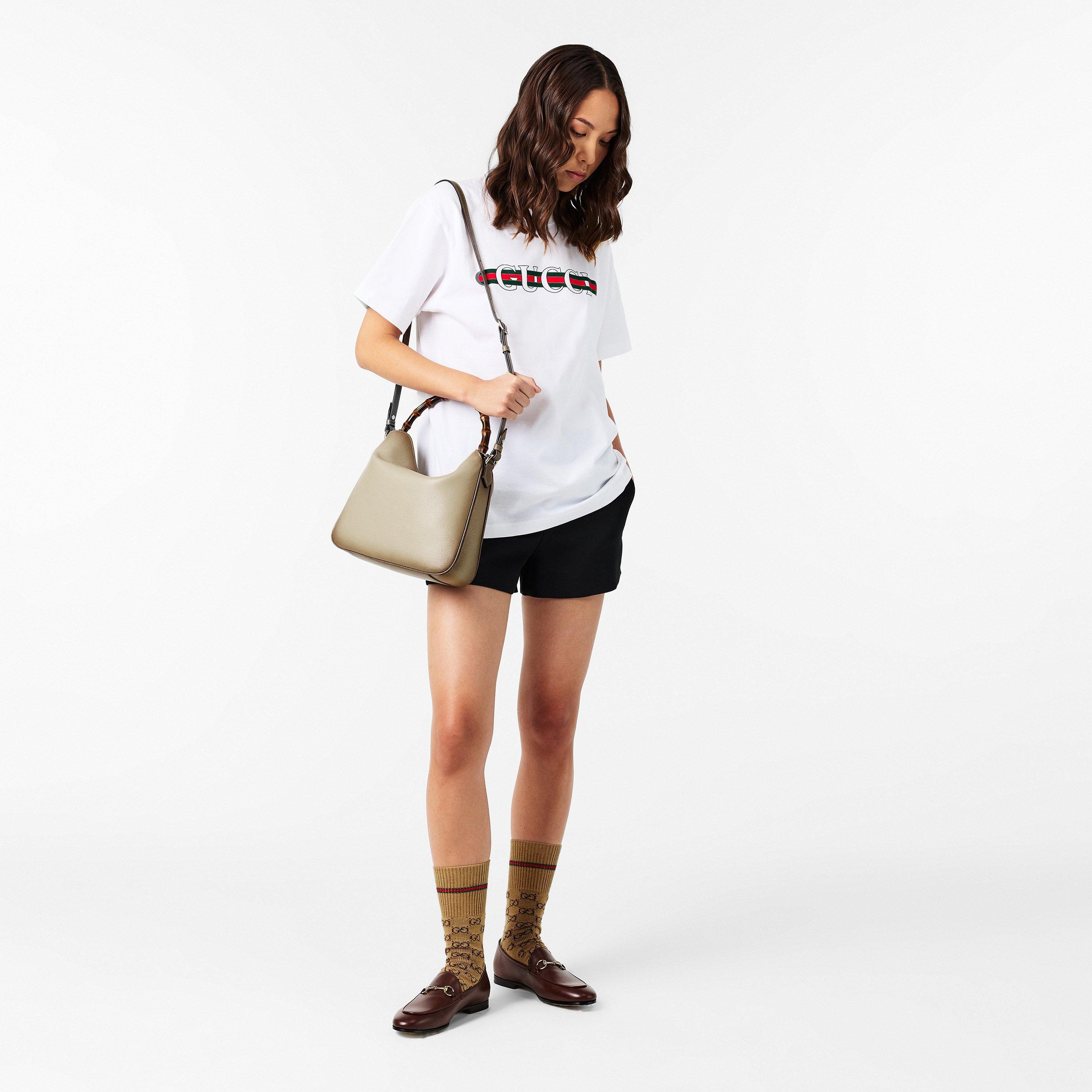 Oatmeal - Gucci - Women's Top Handle Bag - 6