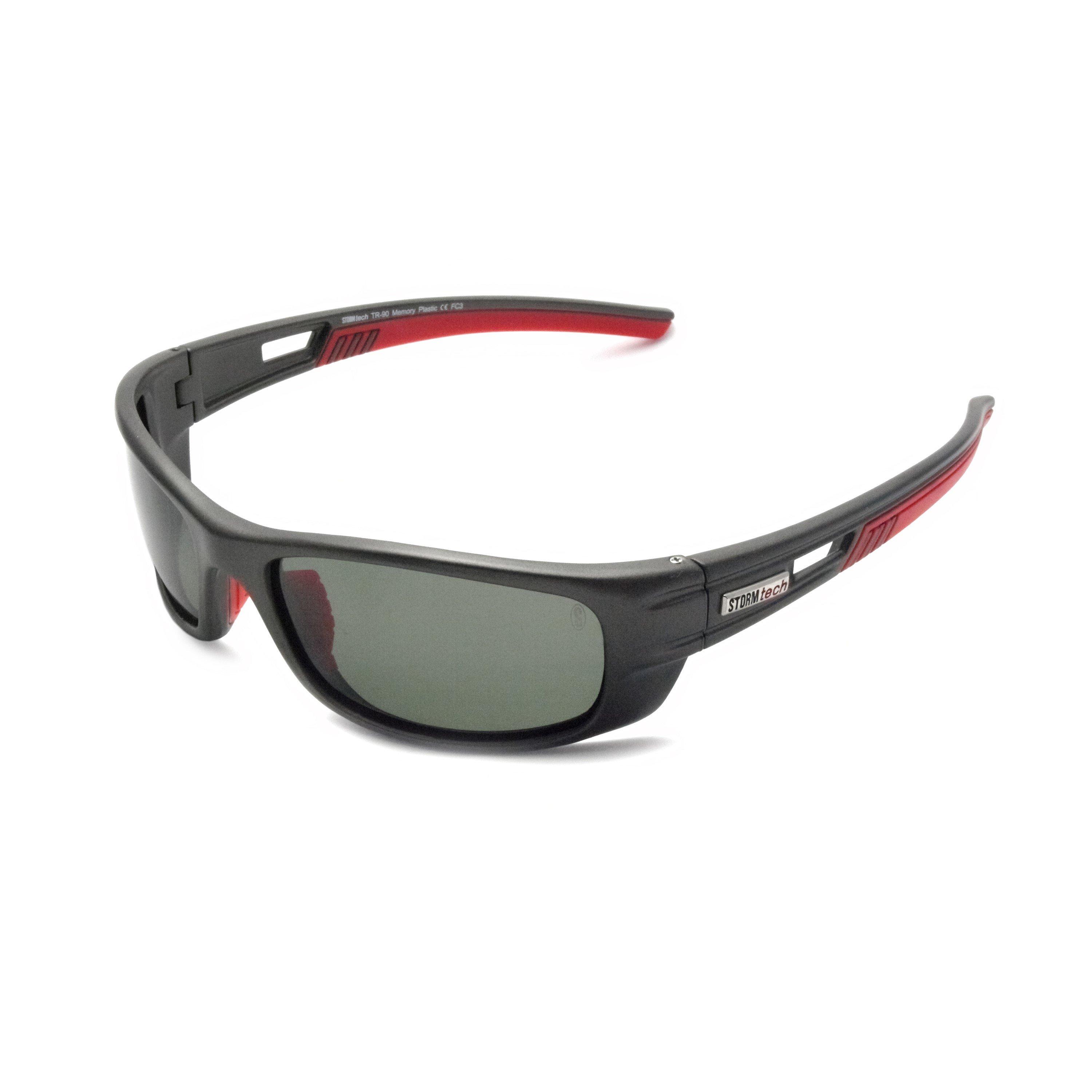 Grey - Storm - Men's Tech Sports Running Sunglasses - 1