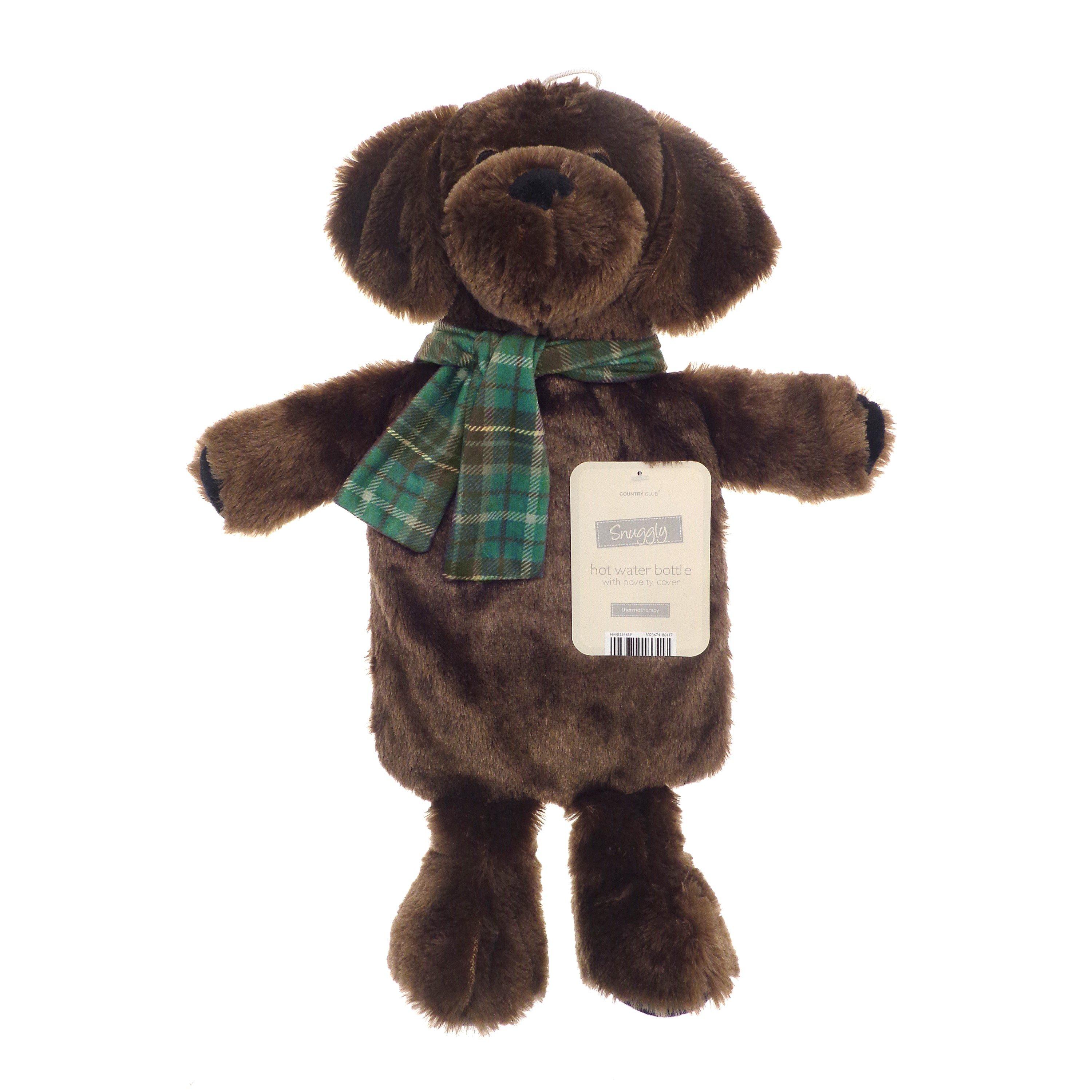 Hot Water Bottle with Snuggly Novelty Cover