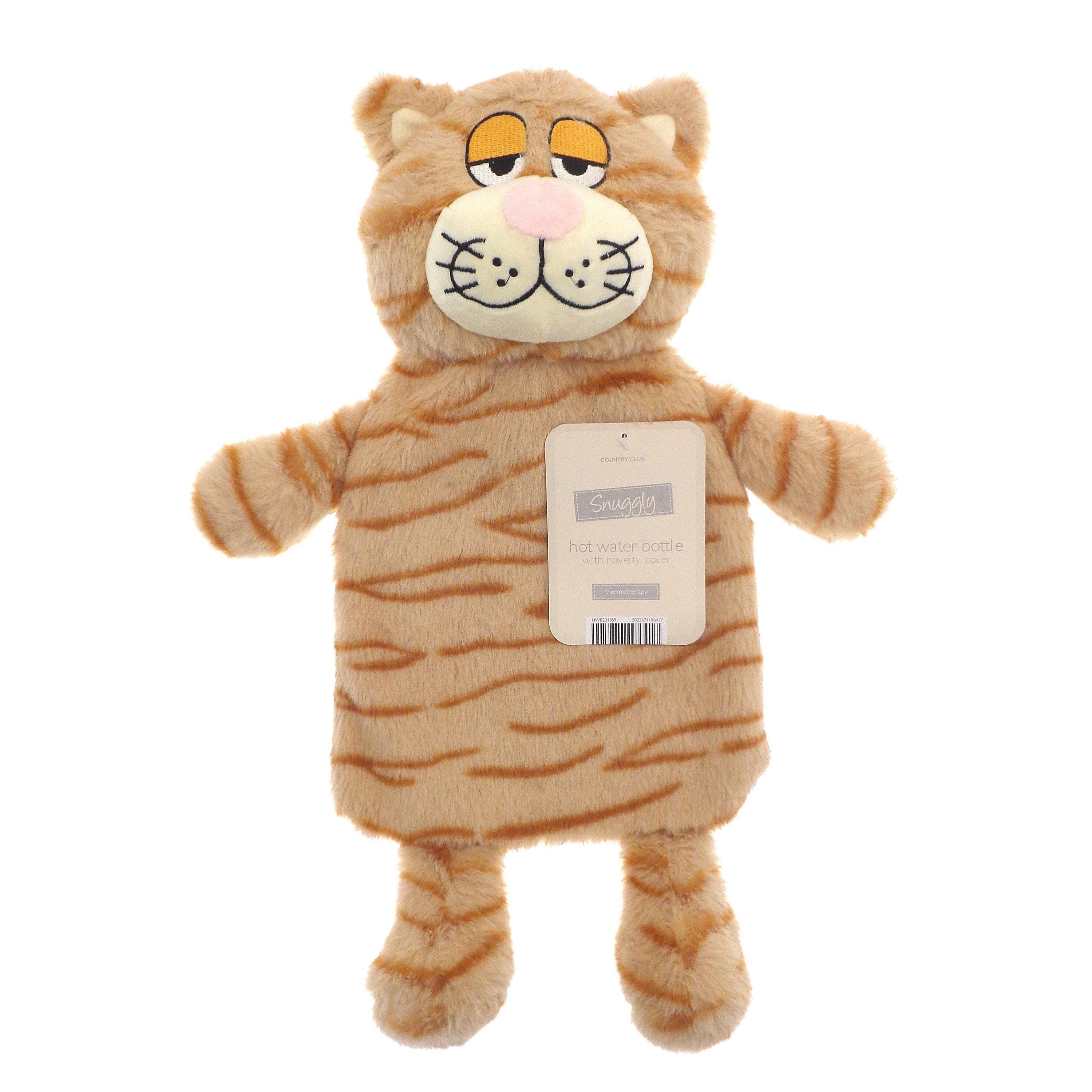 Hot Water Bottle with Snuggly Novelty Cover