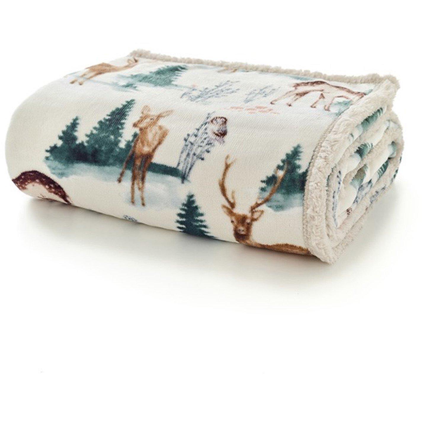 Deers - Deyongs - Winter Deer Throw 140x180cm - 2