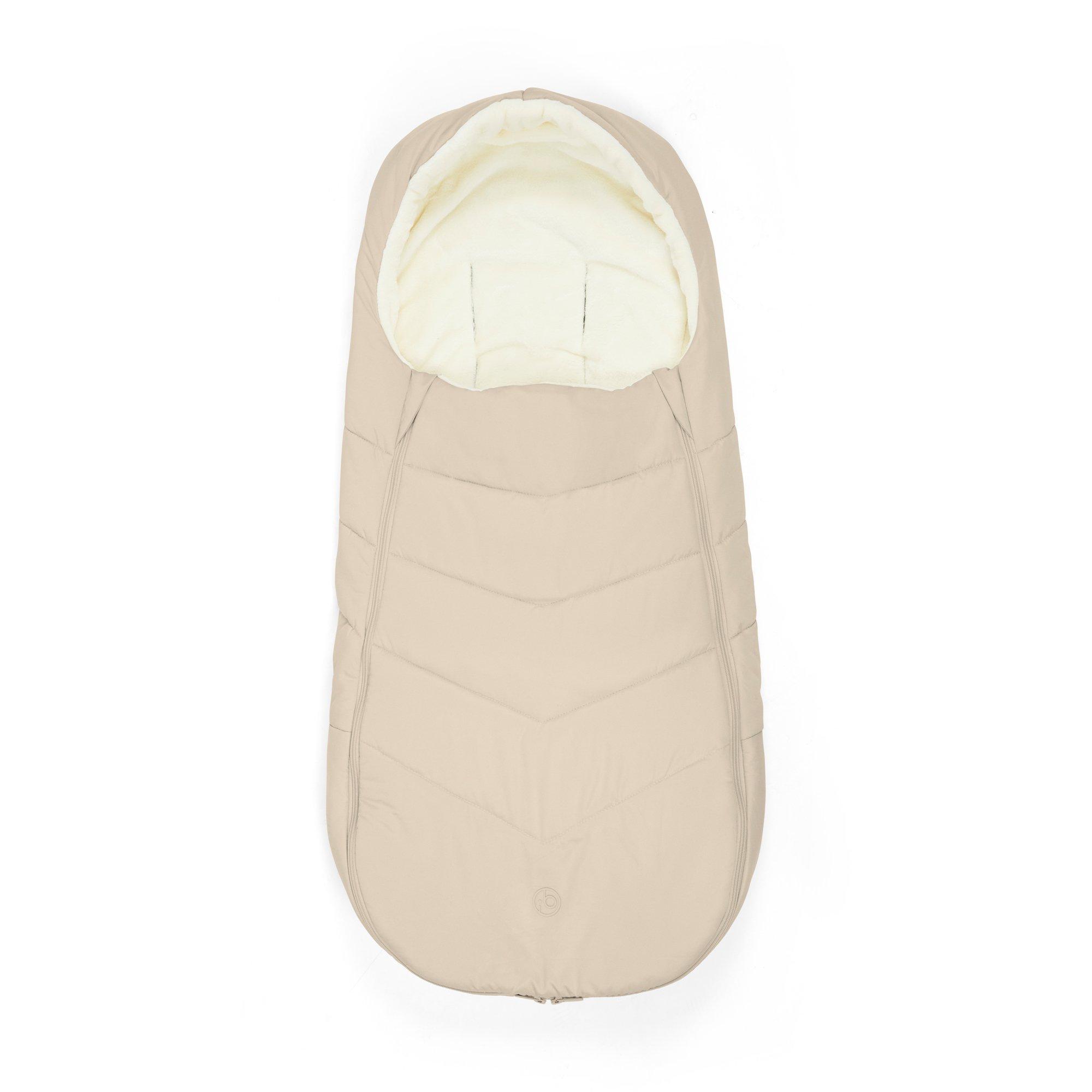 Ickle Bubba  Newborn Premium Universal Pram & Stroller Footmuff - Stone