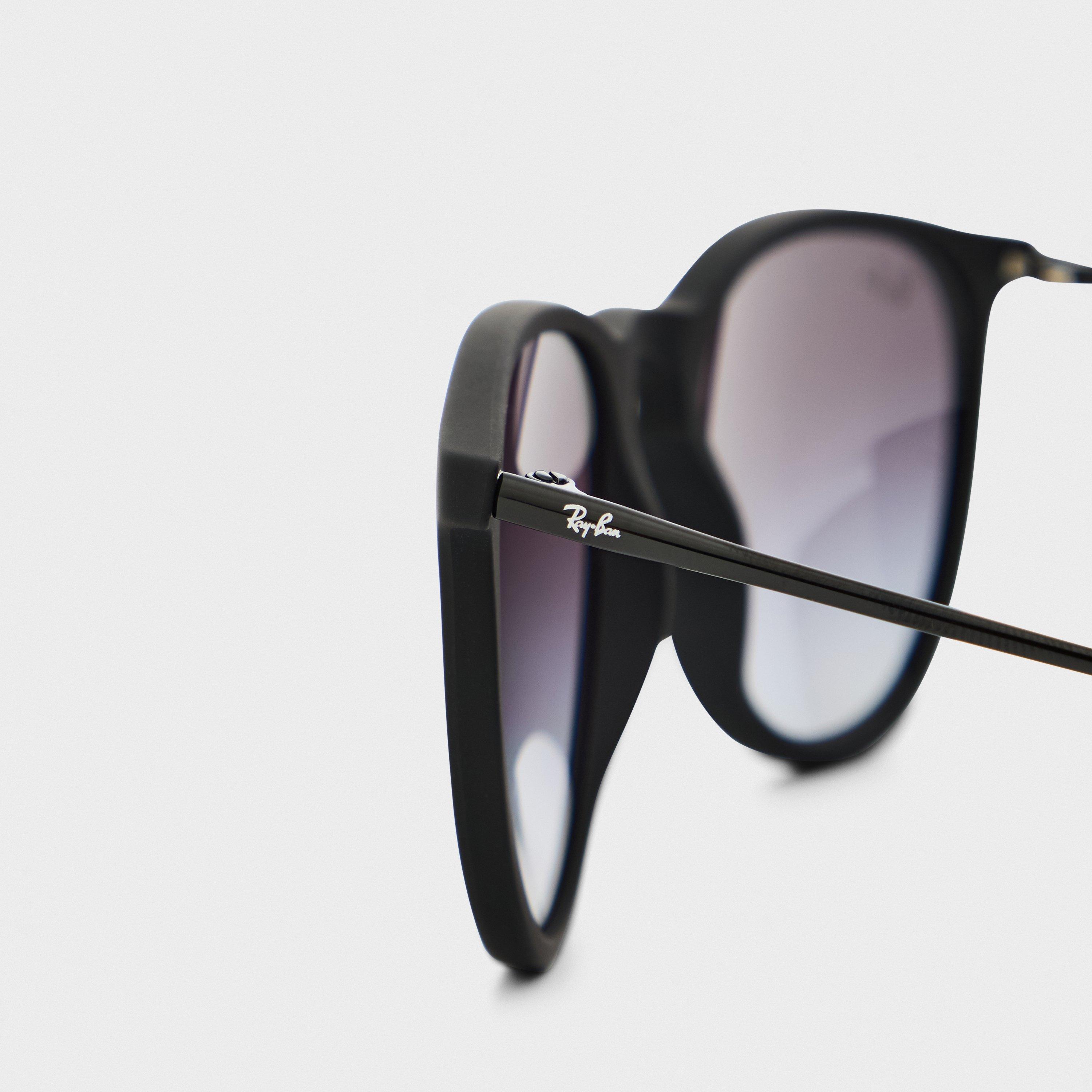 Rubber Black - Ray-Ban - Adults Ray-Ban Oval Sunglasses - 5