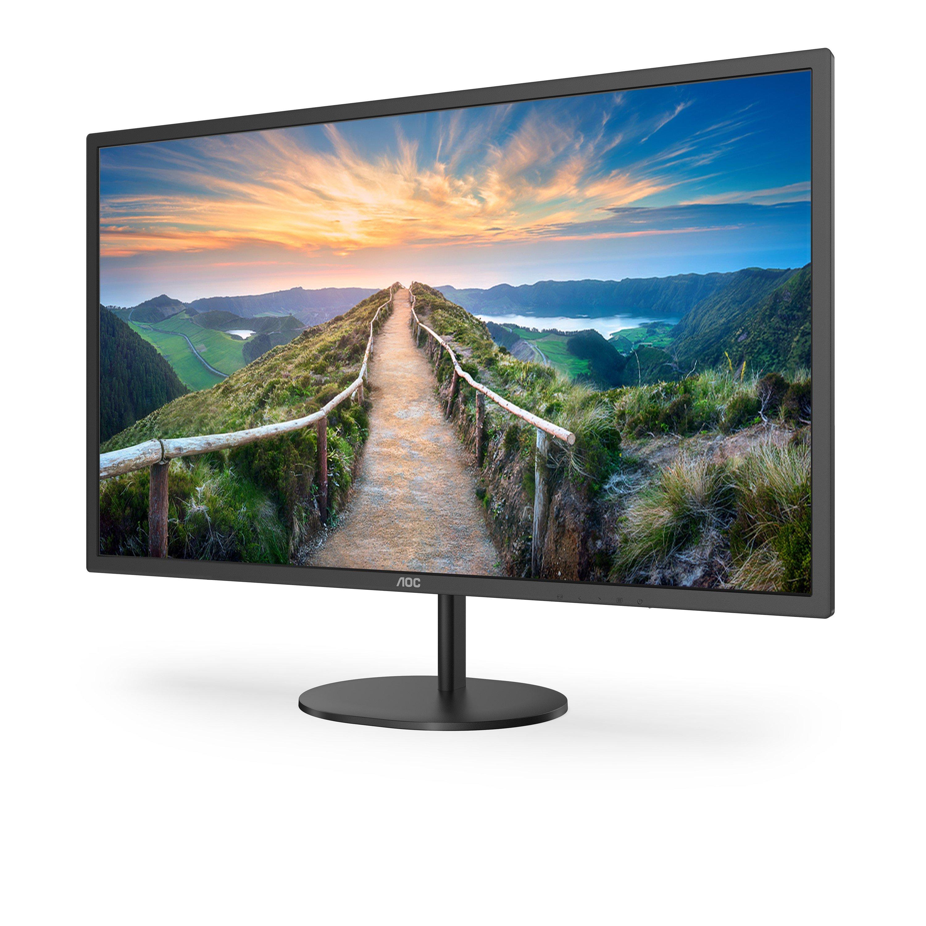 Black - AOC - Q32V4 31.5 IPS QHD 75Hz Monitor - 2