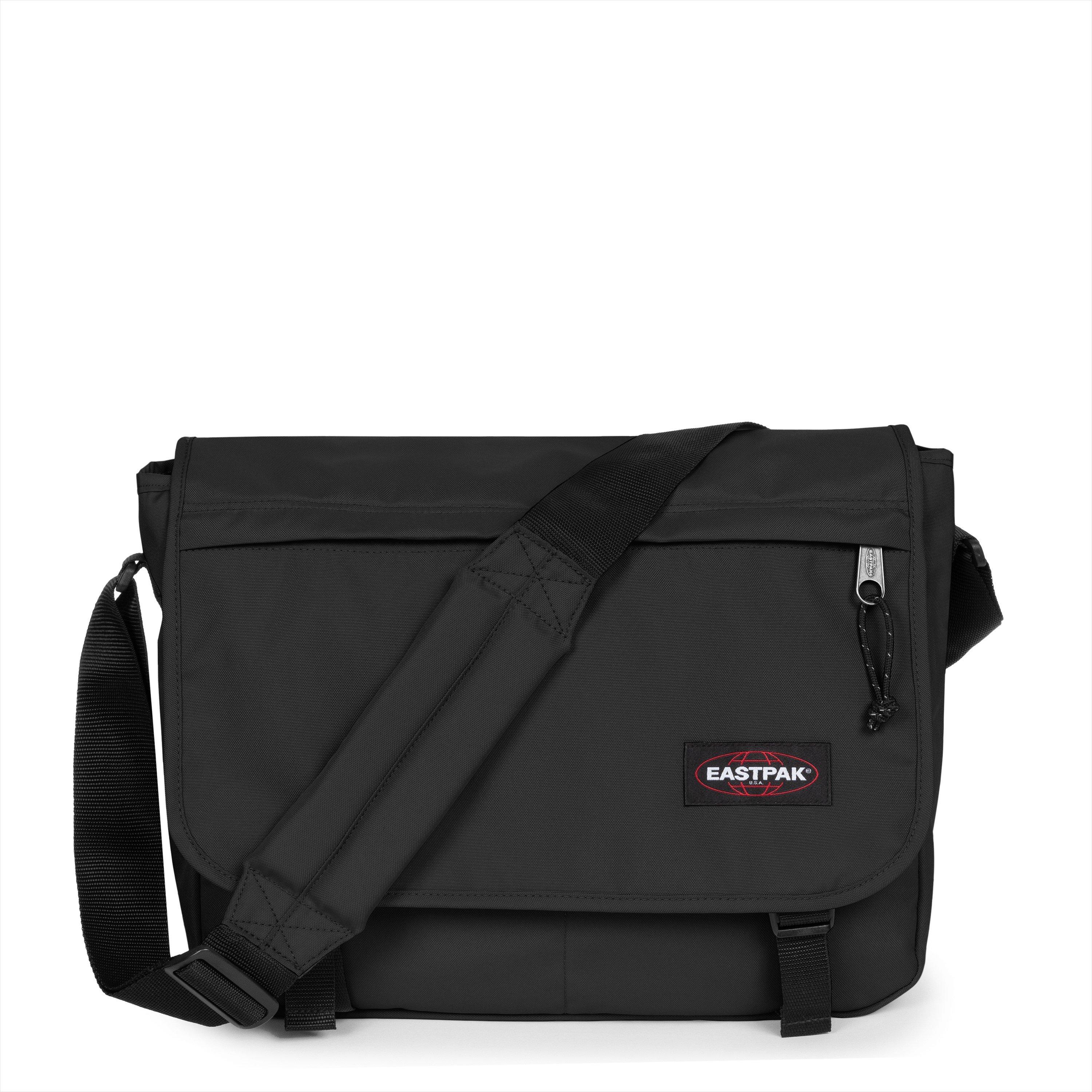Black - Eastpak - Delegate + Medium Shoulder Bag 20L - 1
