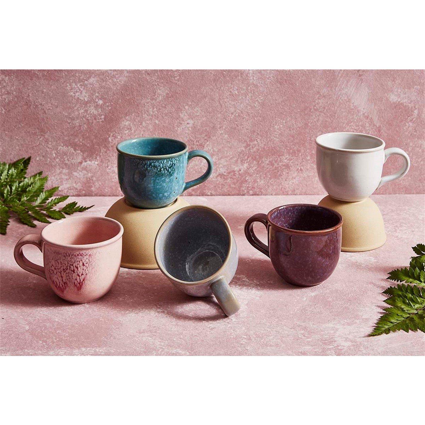 Portmeirion  Minerals Set Of 4 Mugs - Rose Quartz