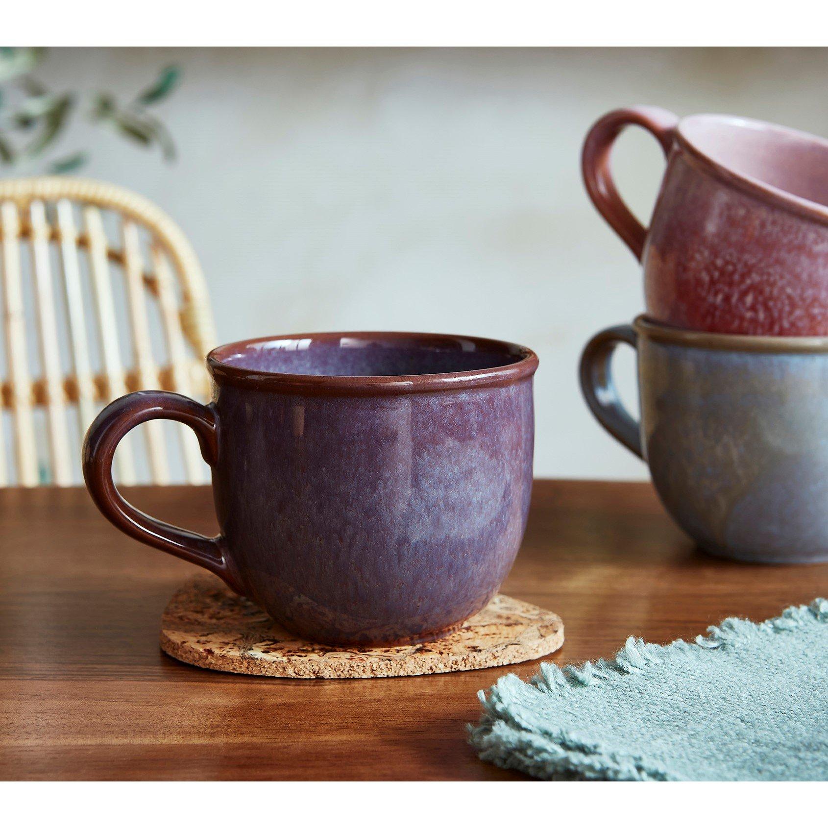 Portmeirion  Minerals Set Of 4 Mugs - Amethyst