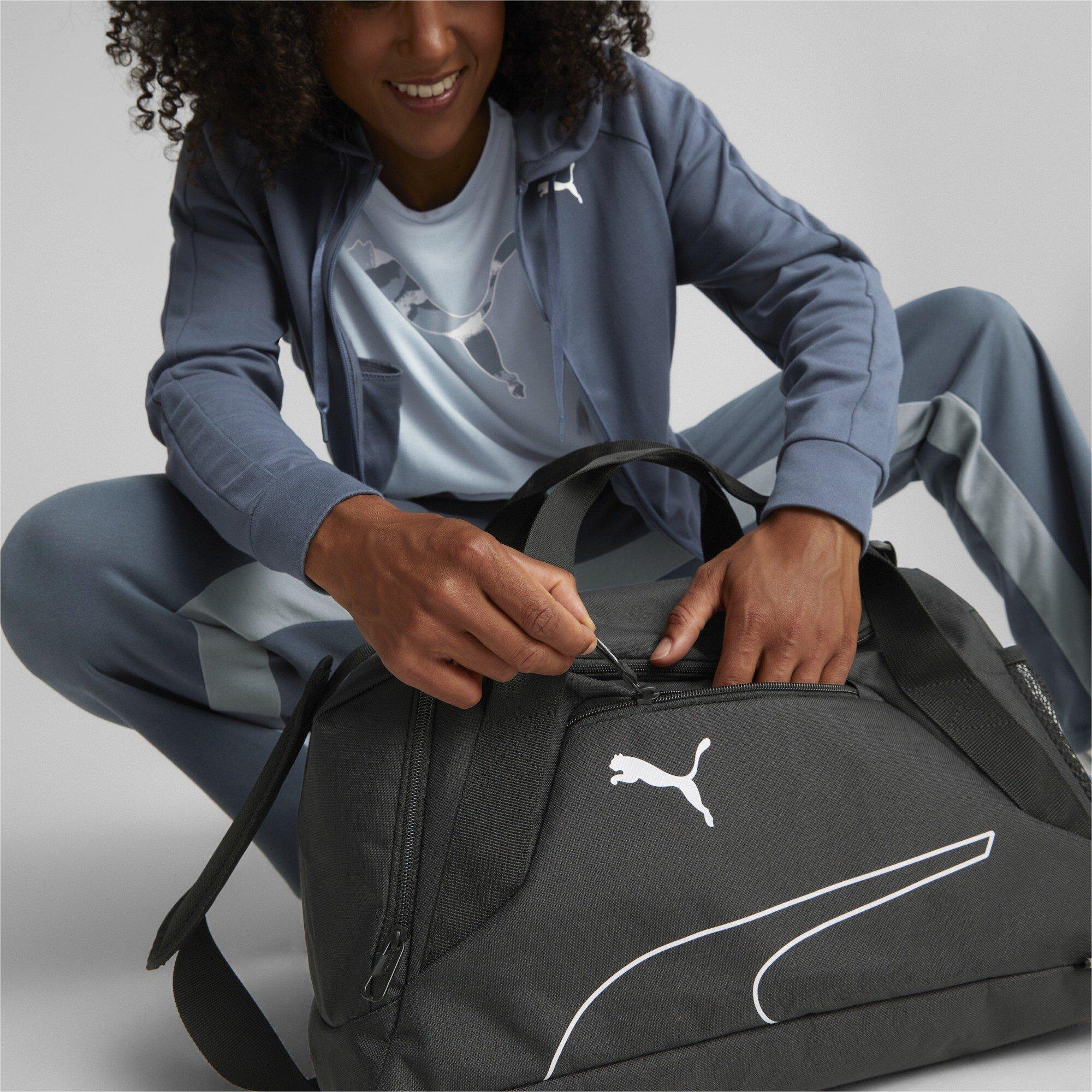 Crna - Puma - Puma Fundamentals Sports Bag S Holdall Mens - 3