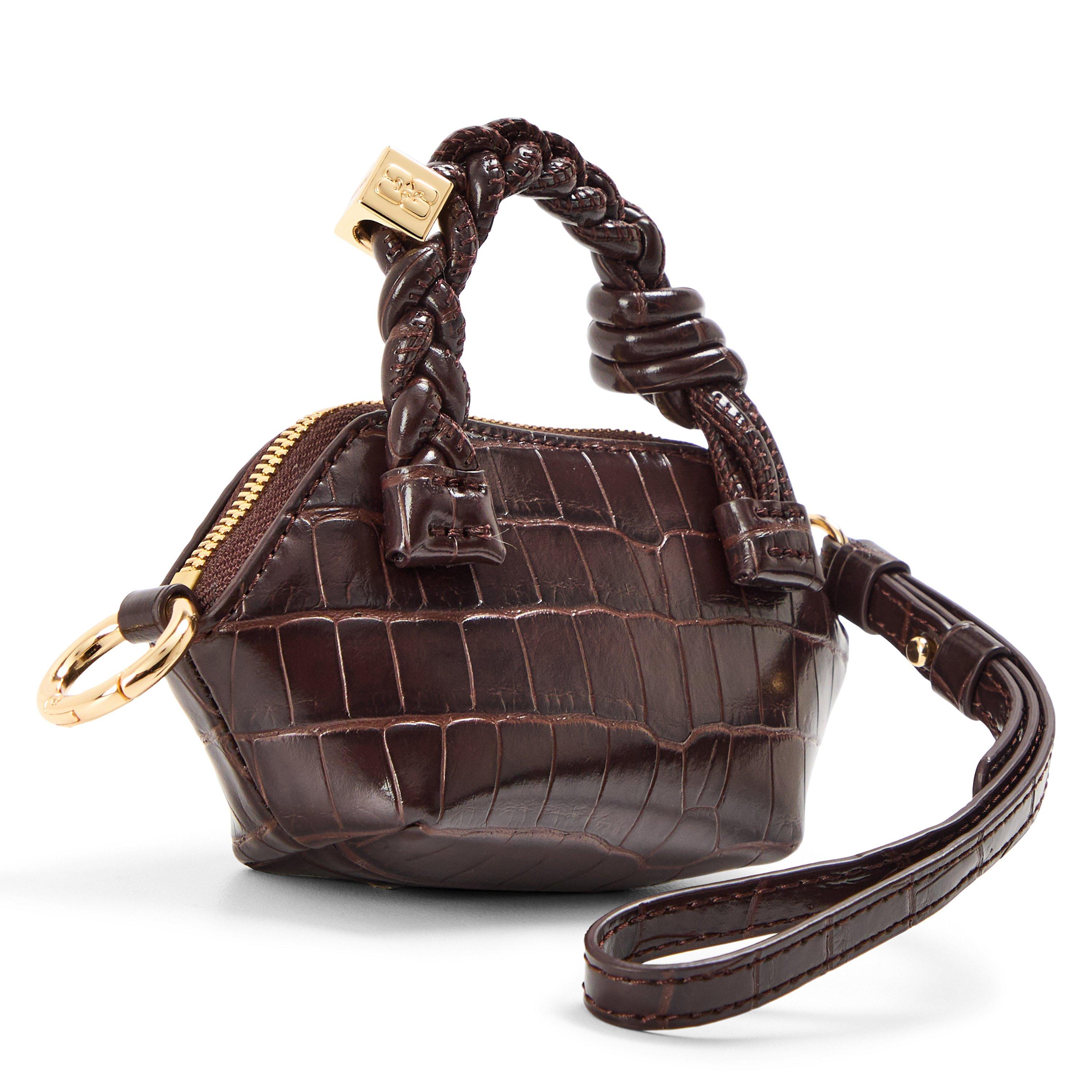 Choco Fondant - Ganni - Ganni Bou Bag Croco Ld62 - 2