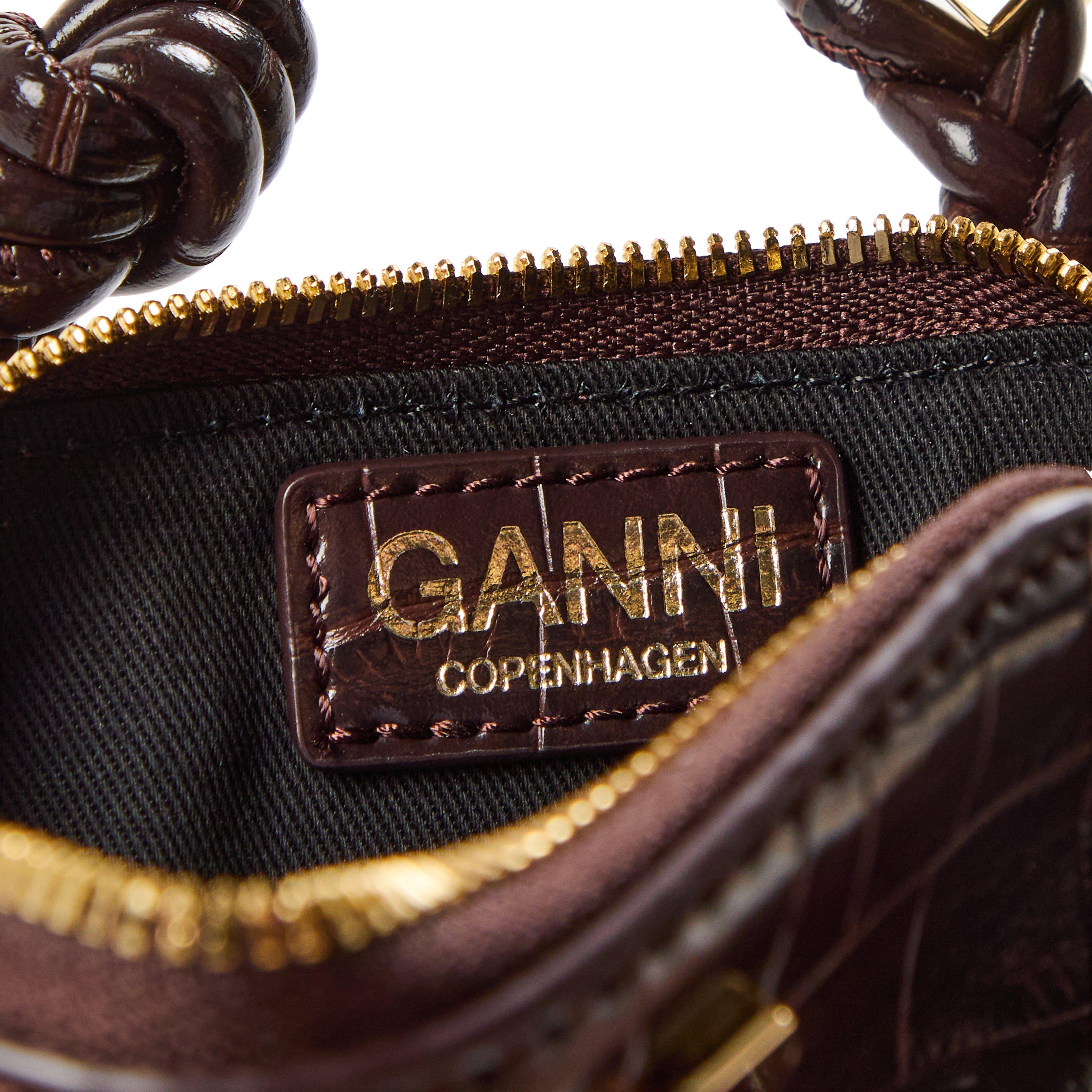 Choco Fondant - Ganni - Ganni Bou Bag Croco Ld62 - 4