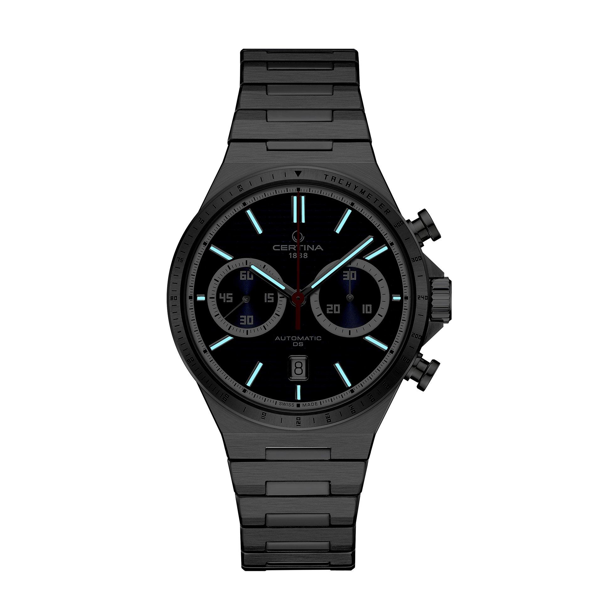 Blue/Silver - Certina - DS-7 Chrono Auto Watch - 3