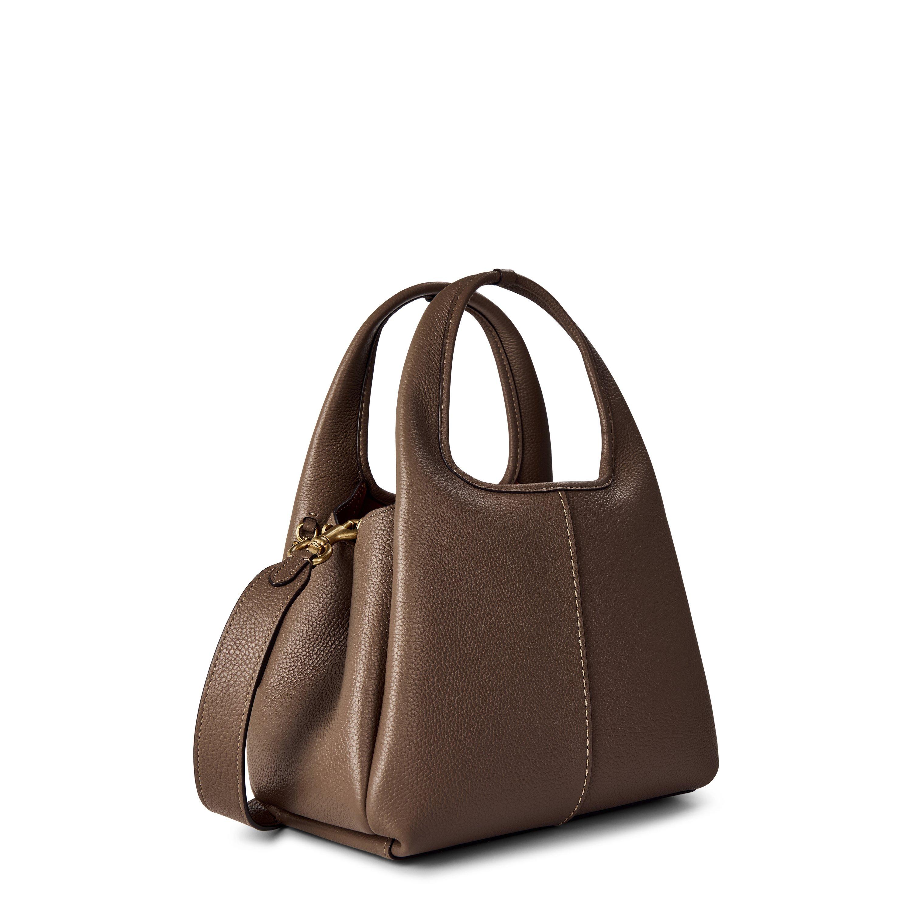 DarkStone - Coach - Womens Lana Leather Shoulder Bag - 3