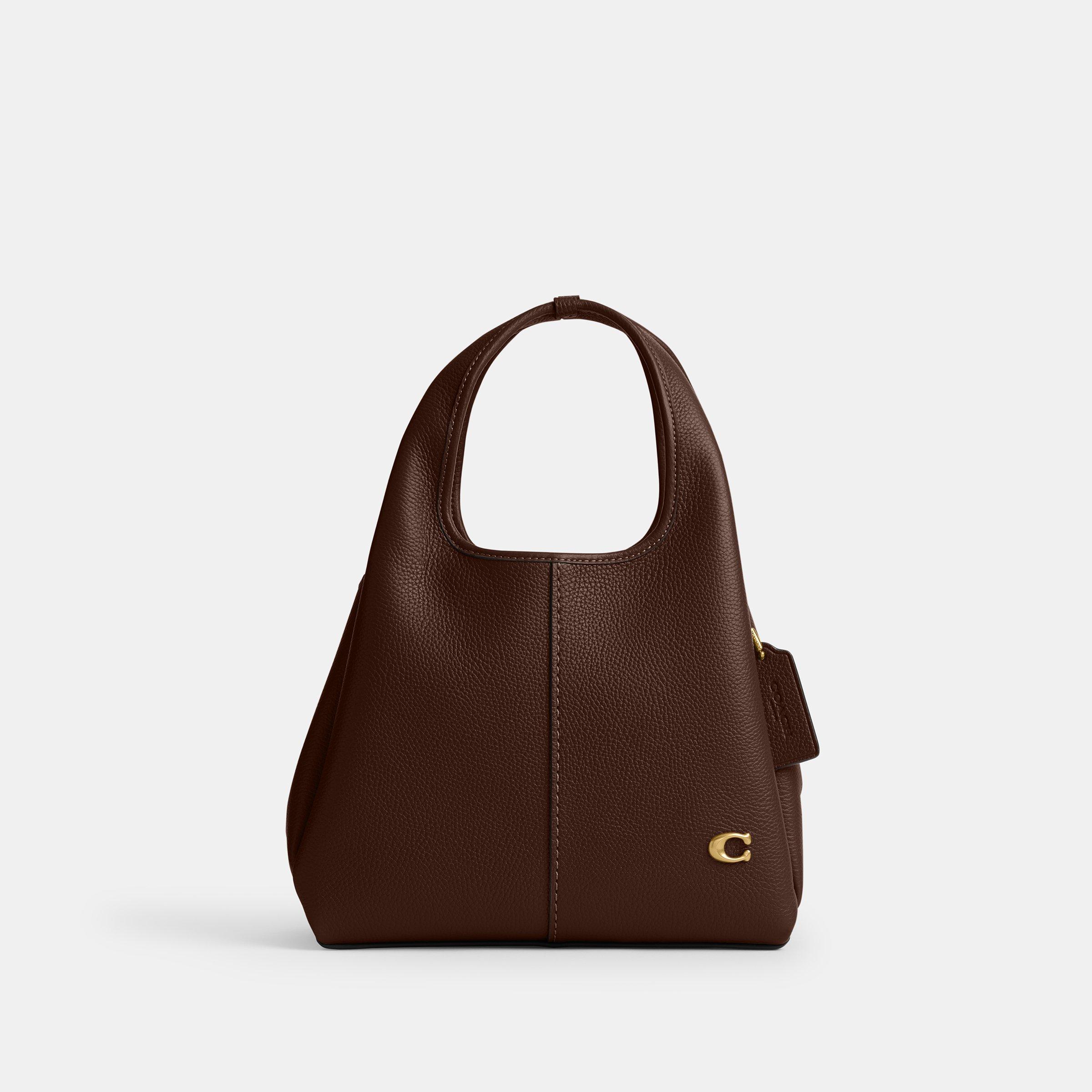 B4/MAPLE - Coach - Womens Lana Leather Shoulder Bag - 2