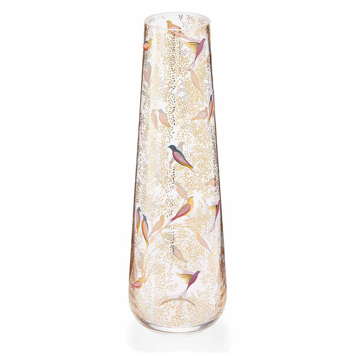 Decorated Glass - Sara Miller London - Sara Miller Chelsea Tall Glass Vase - 2