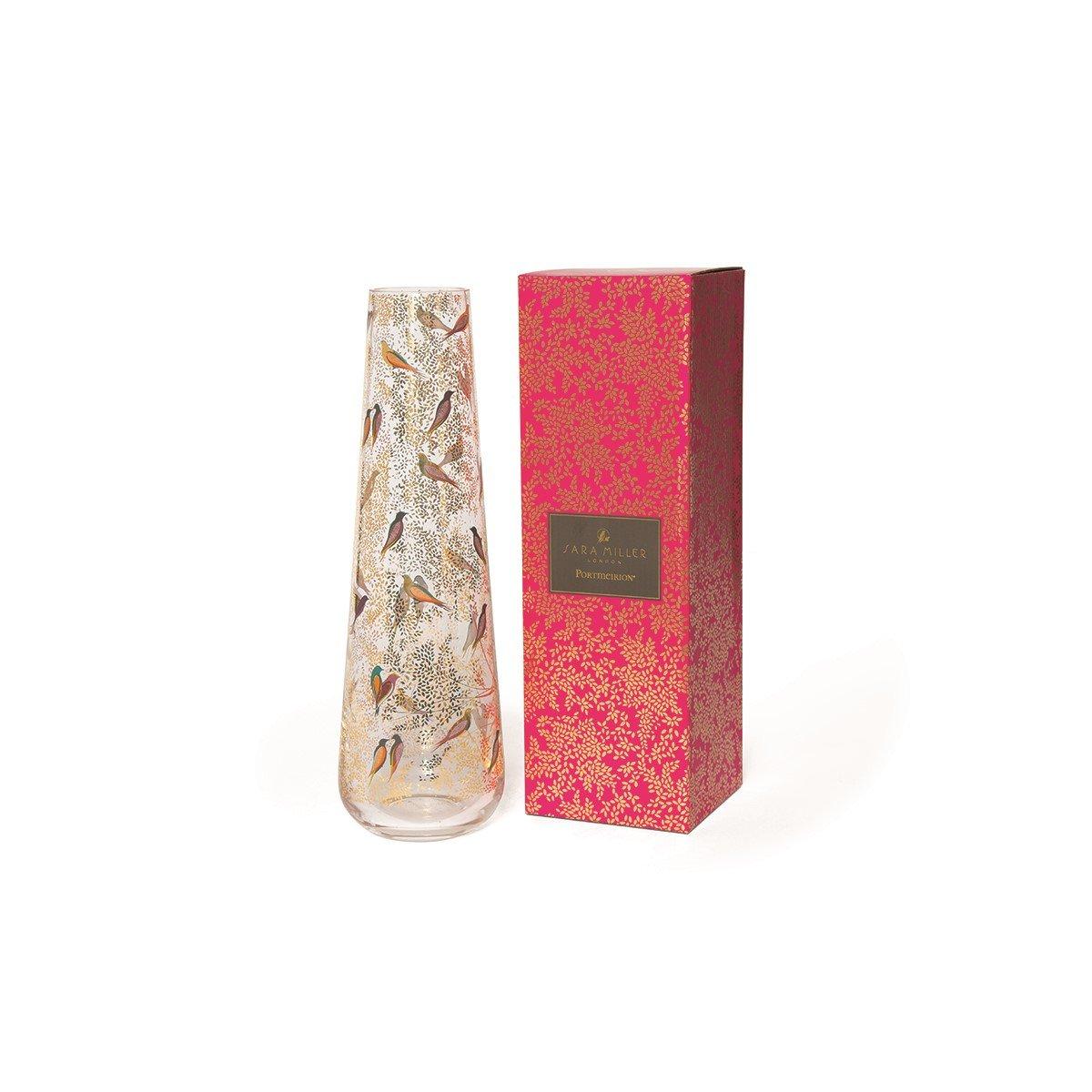 Decorated Glass - Sara Miller London - Sara Miller Chelsea Tall Glass Vase - 6