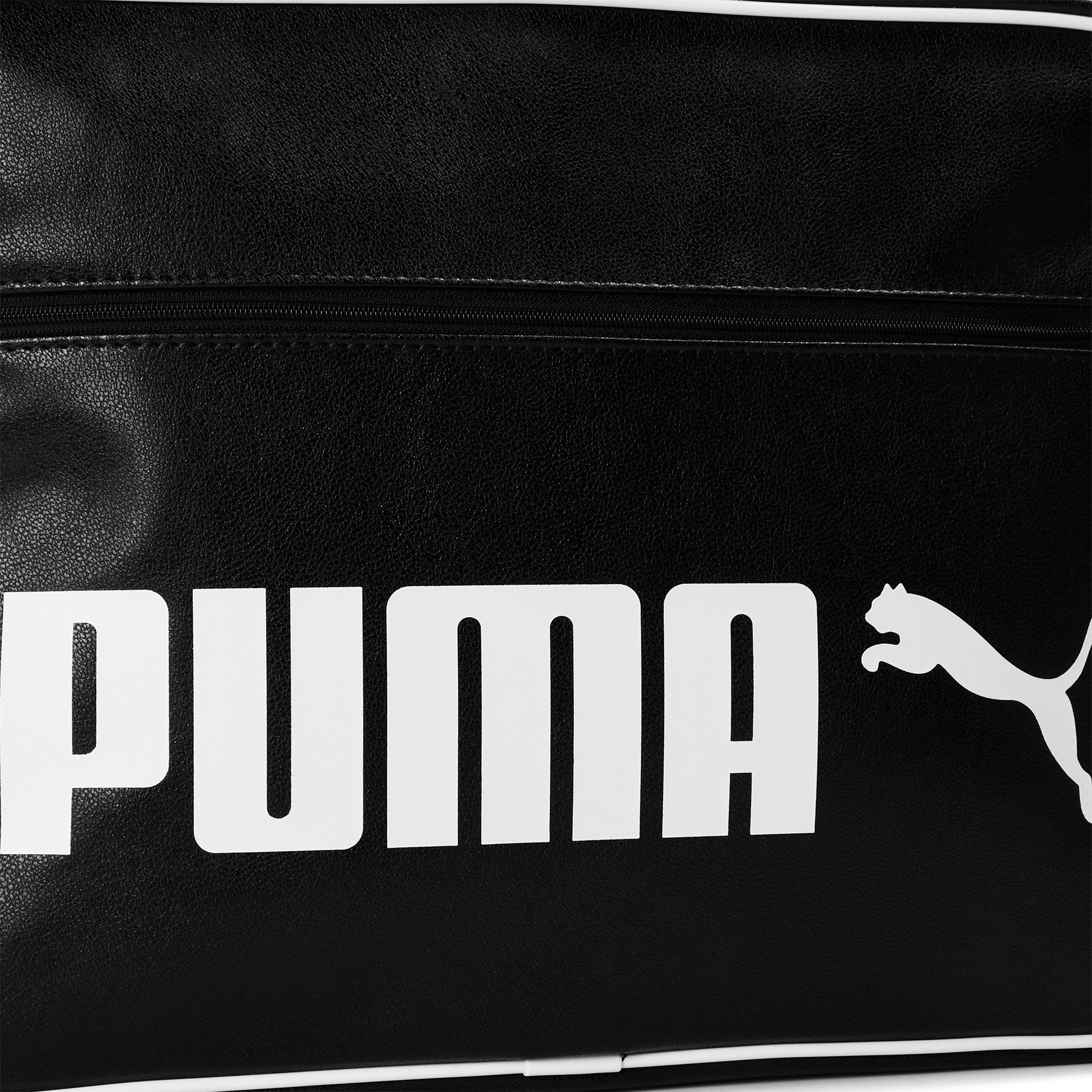 Zwart - Puma - Men's Campus Reporter Retro Messenger Bag - 3