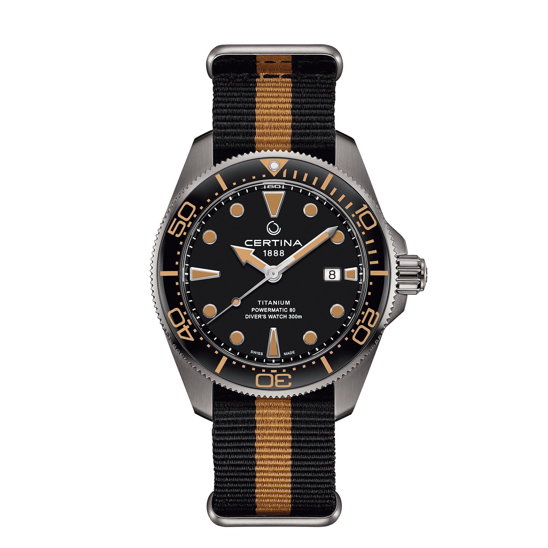 Certina Men's Action Diver Automatic Analogue Watch Analogue