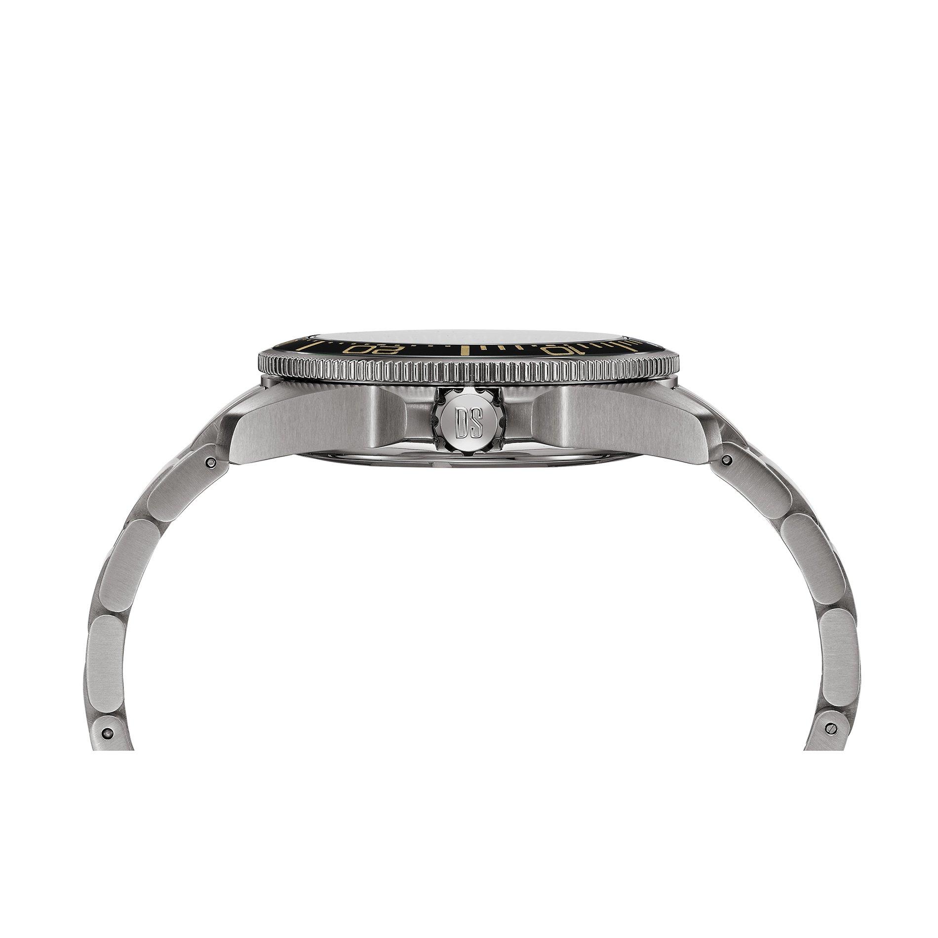 Black/Silver - Certina - Men's Action Diver Automatic Auto Analogue Watch - 5