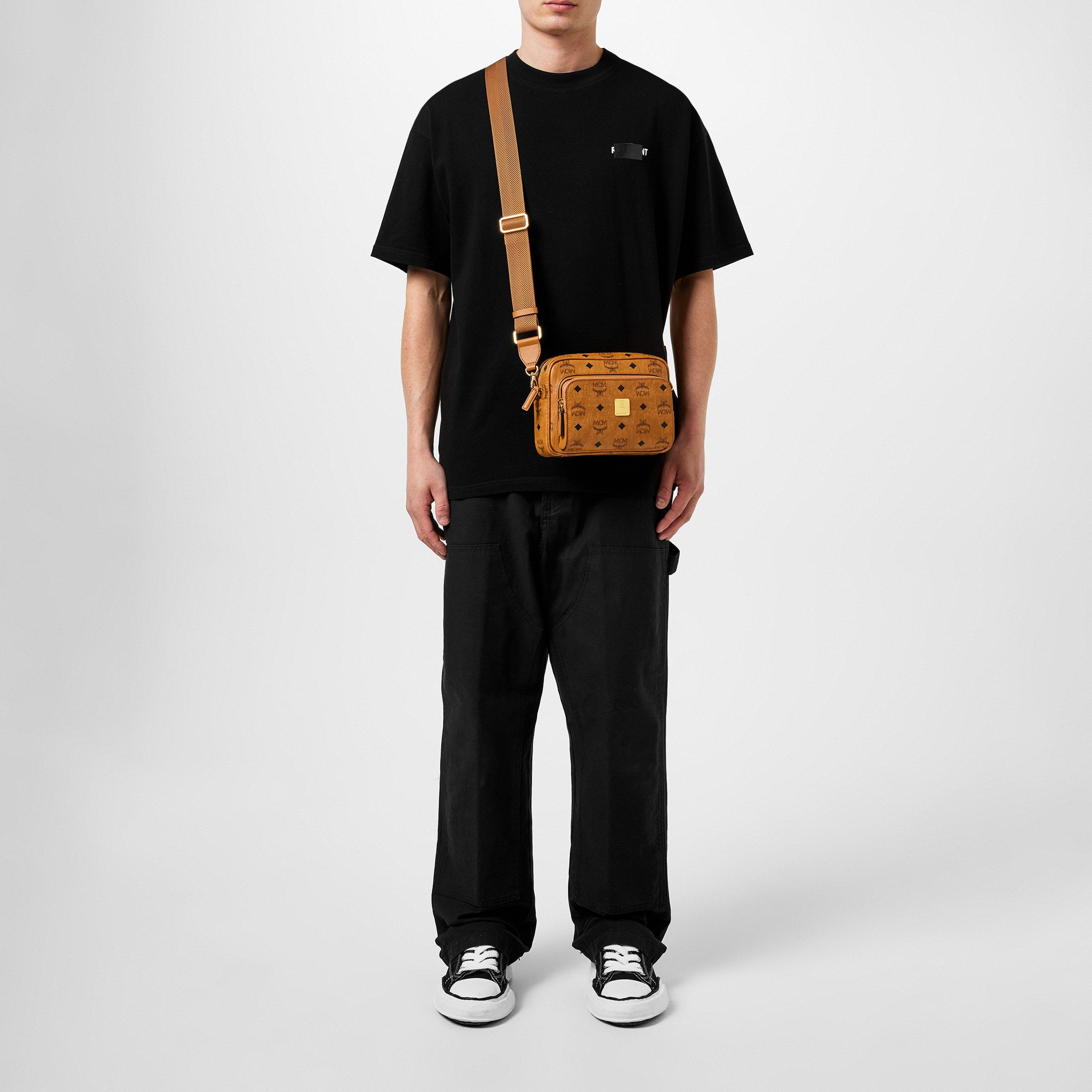 men mcm cross body bag