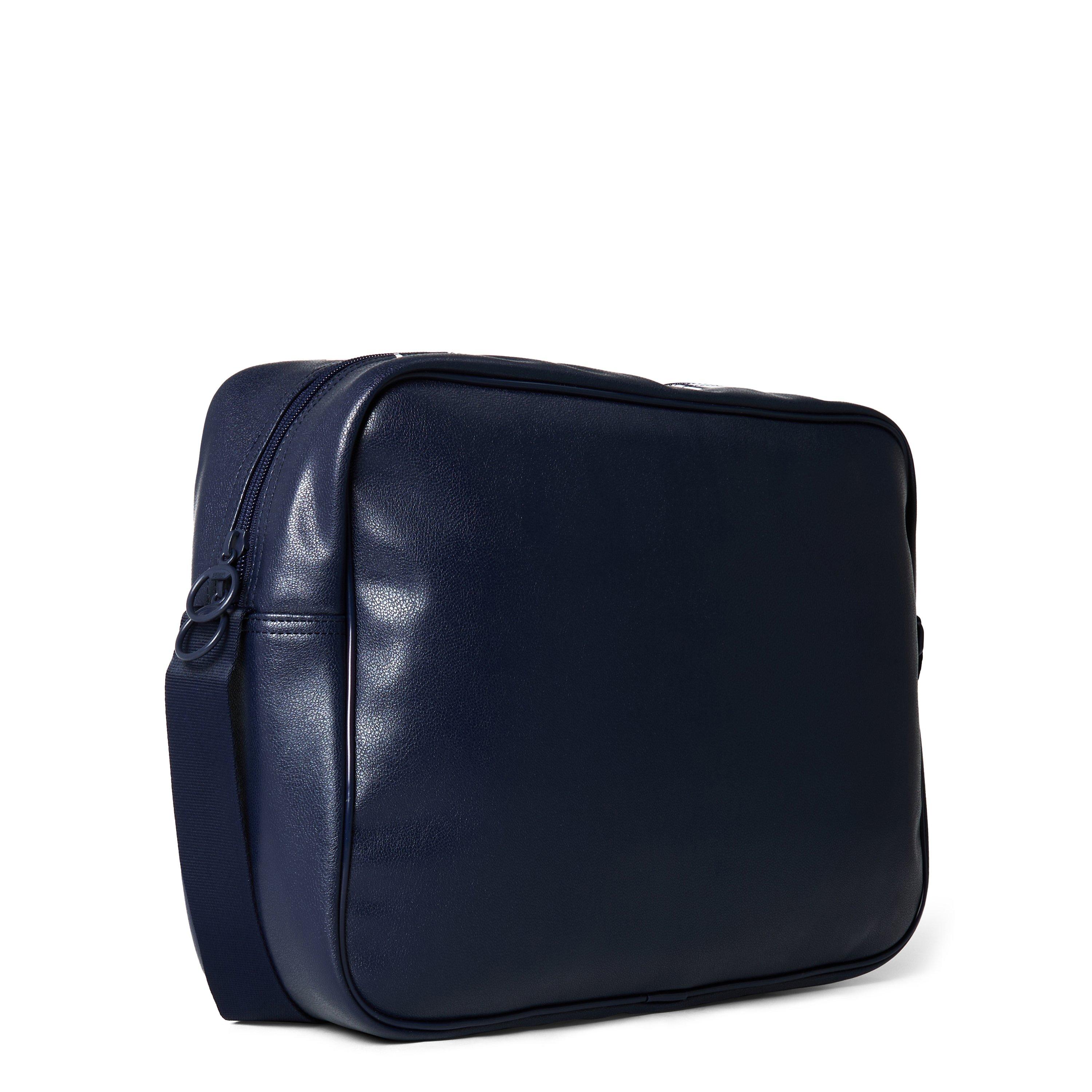 Marineblau/Weiß - Puma - Men's College Reporter Messenger Bag - 2