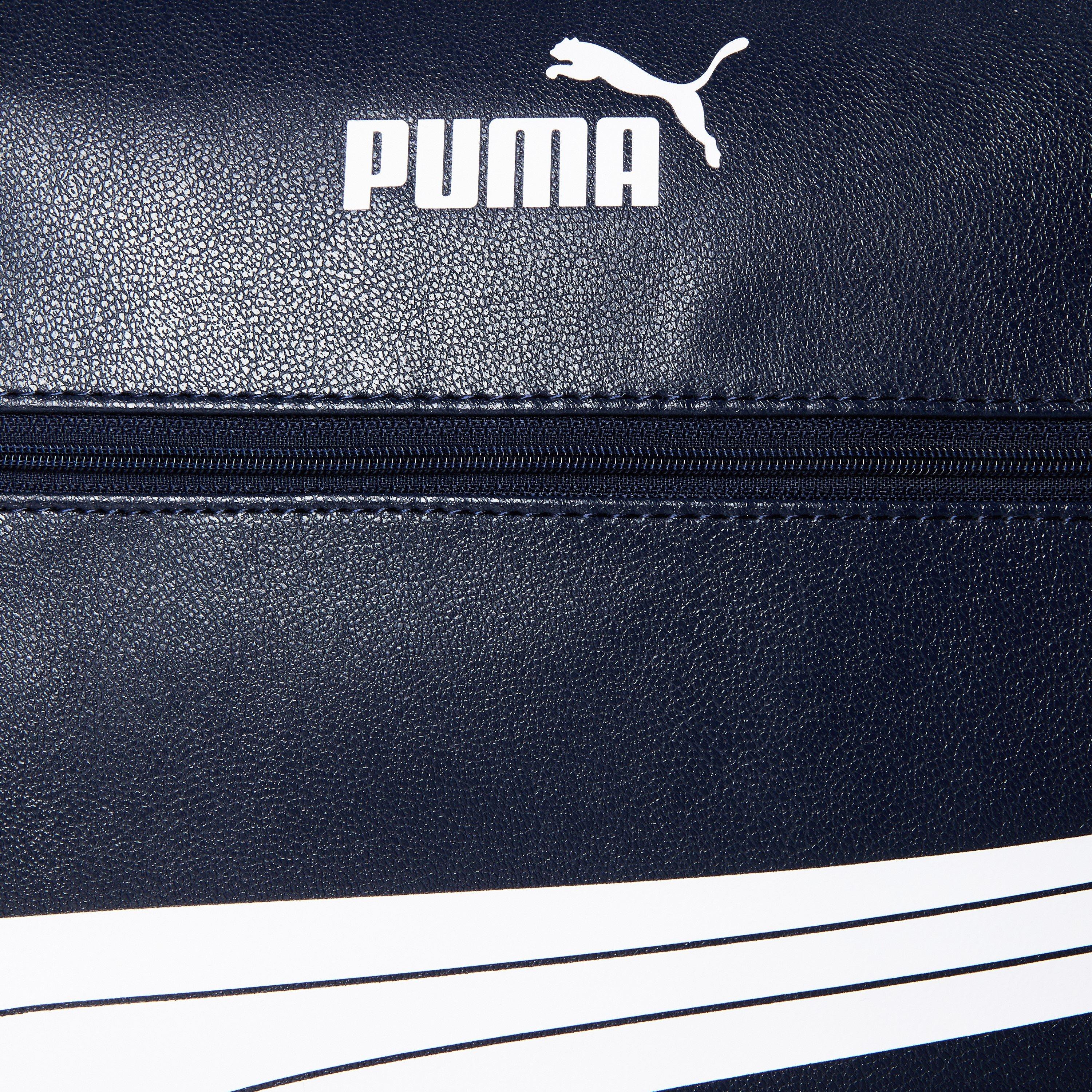 Marineblau/Weiß - Puma - Men's College Reporter Messenger Bag - 3
