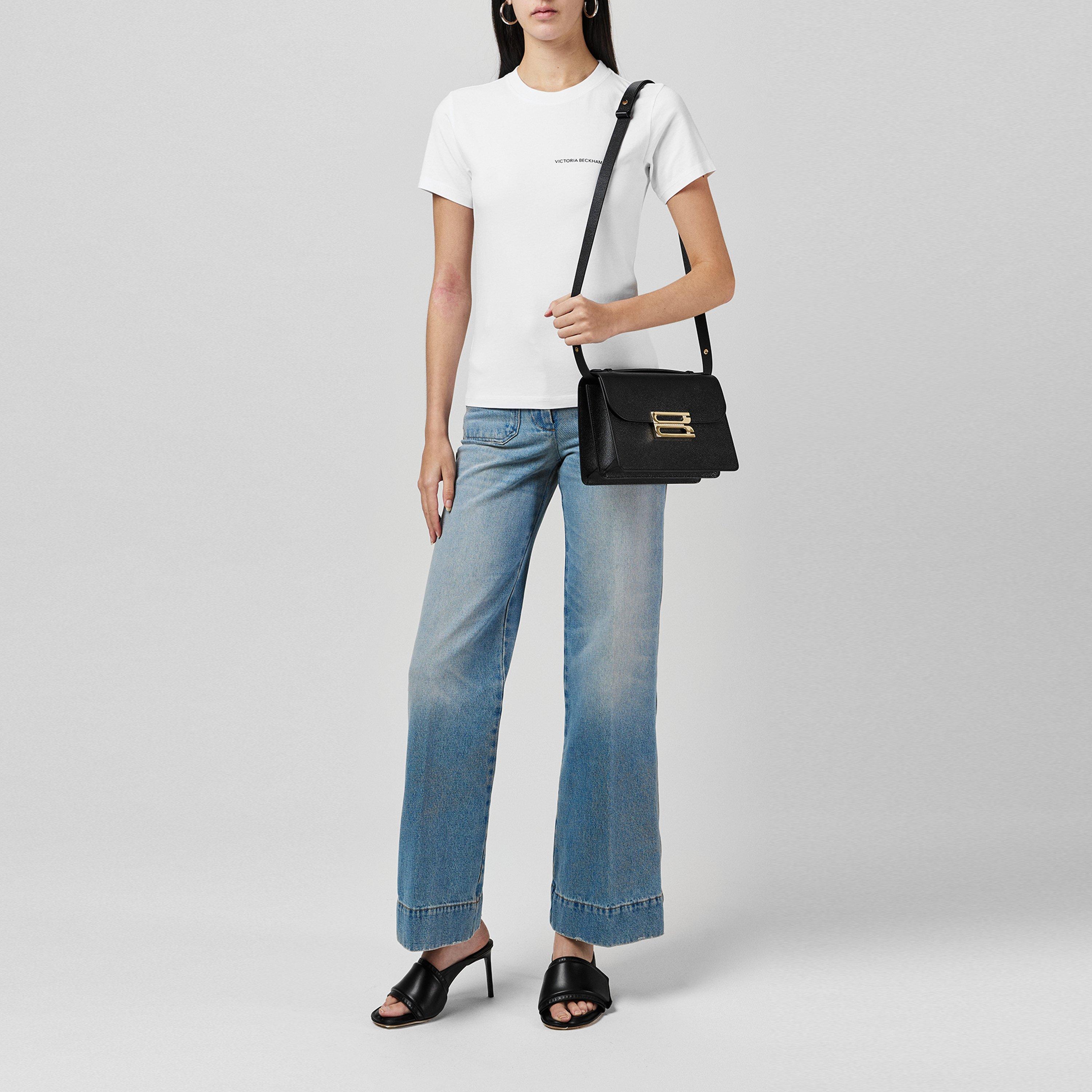 Black - Victoria Beckham - Dorian Shoulder Bag - 5