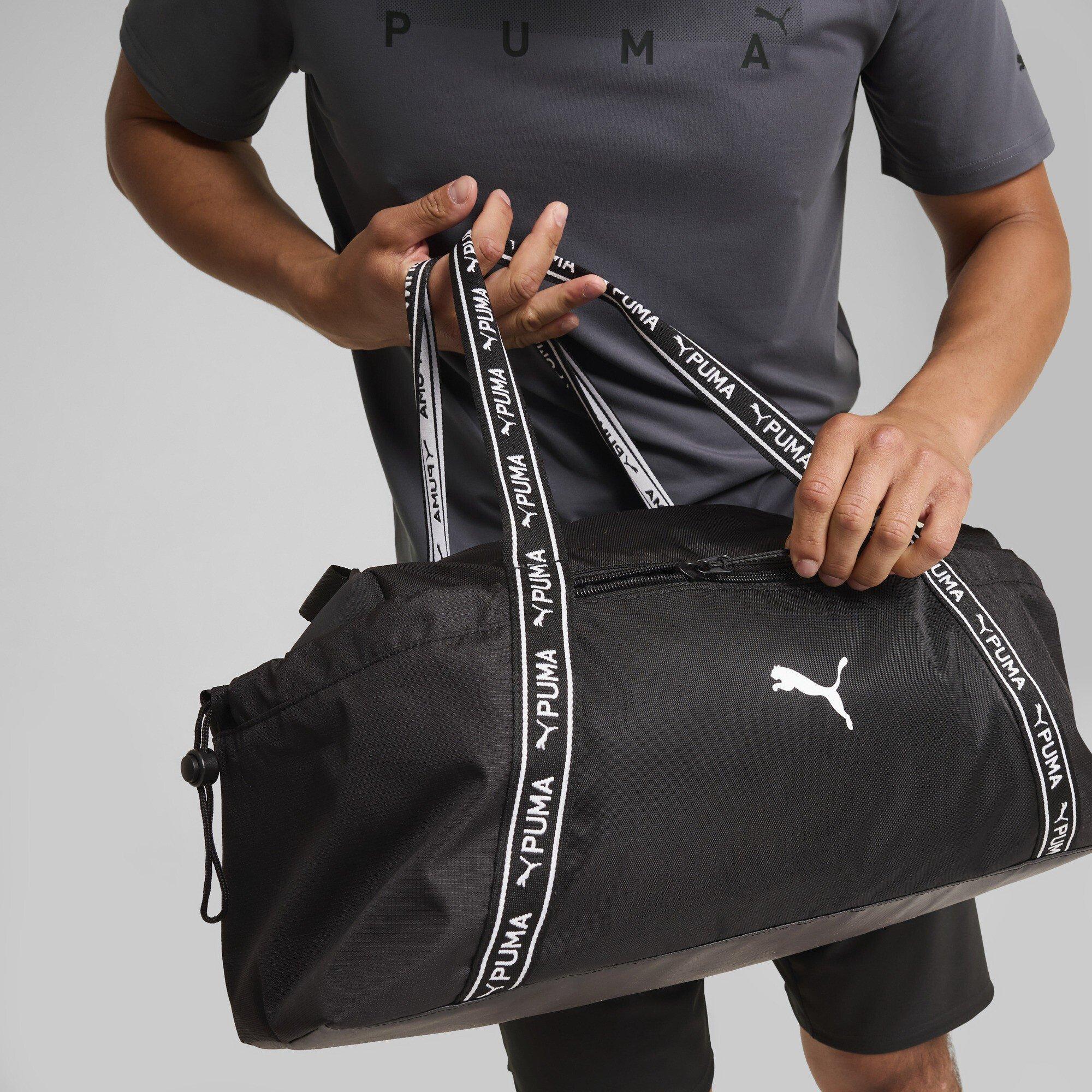 Black - Puma - Puma At Ess Sport Bag Holdall Mens - 3
