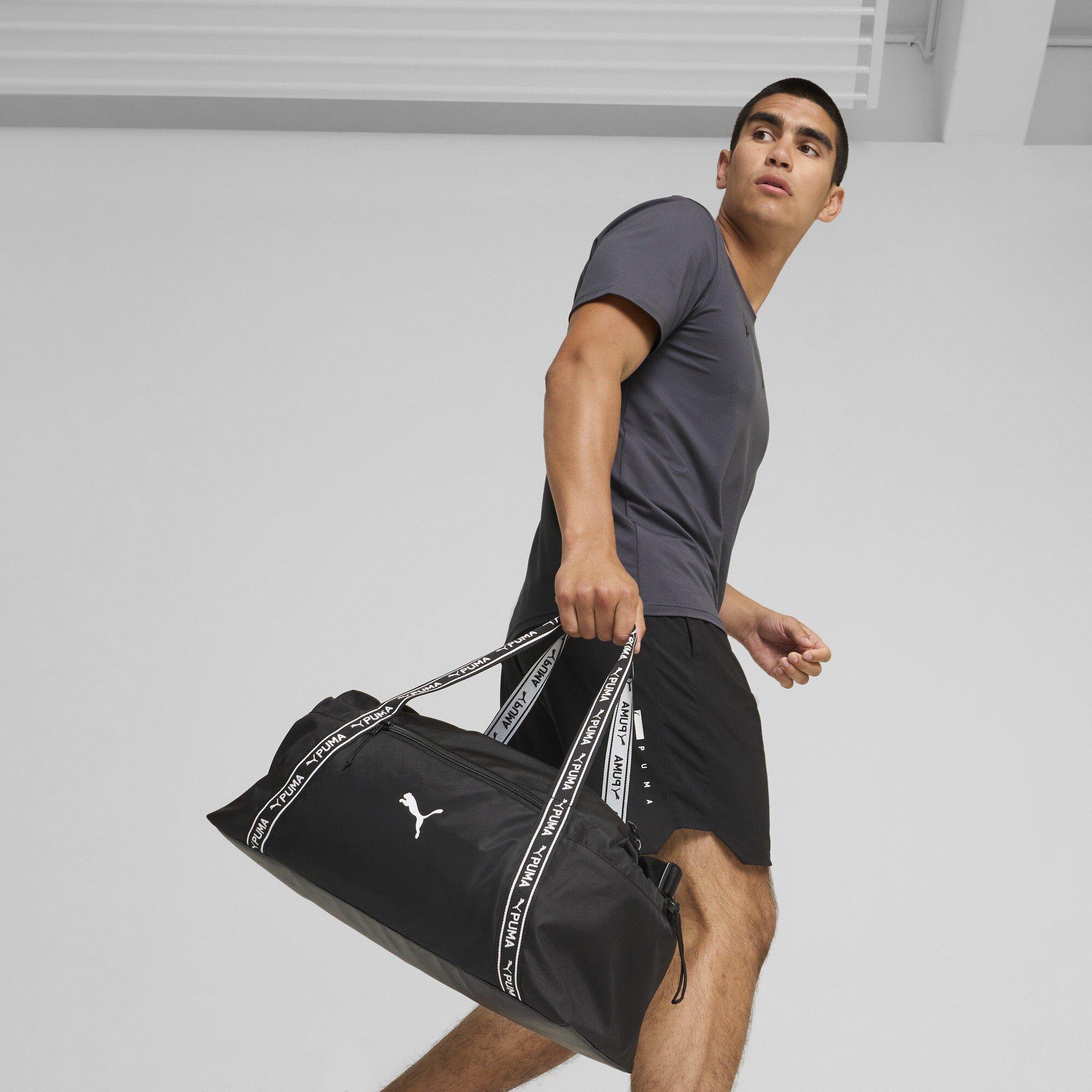 Black - Puma - Puma At Ess Sport Bag Holdall Mens - 5