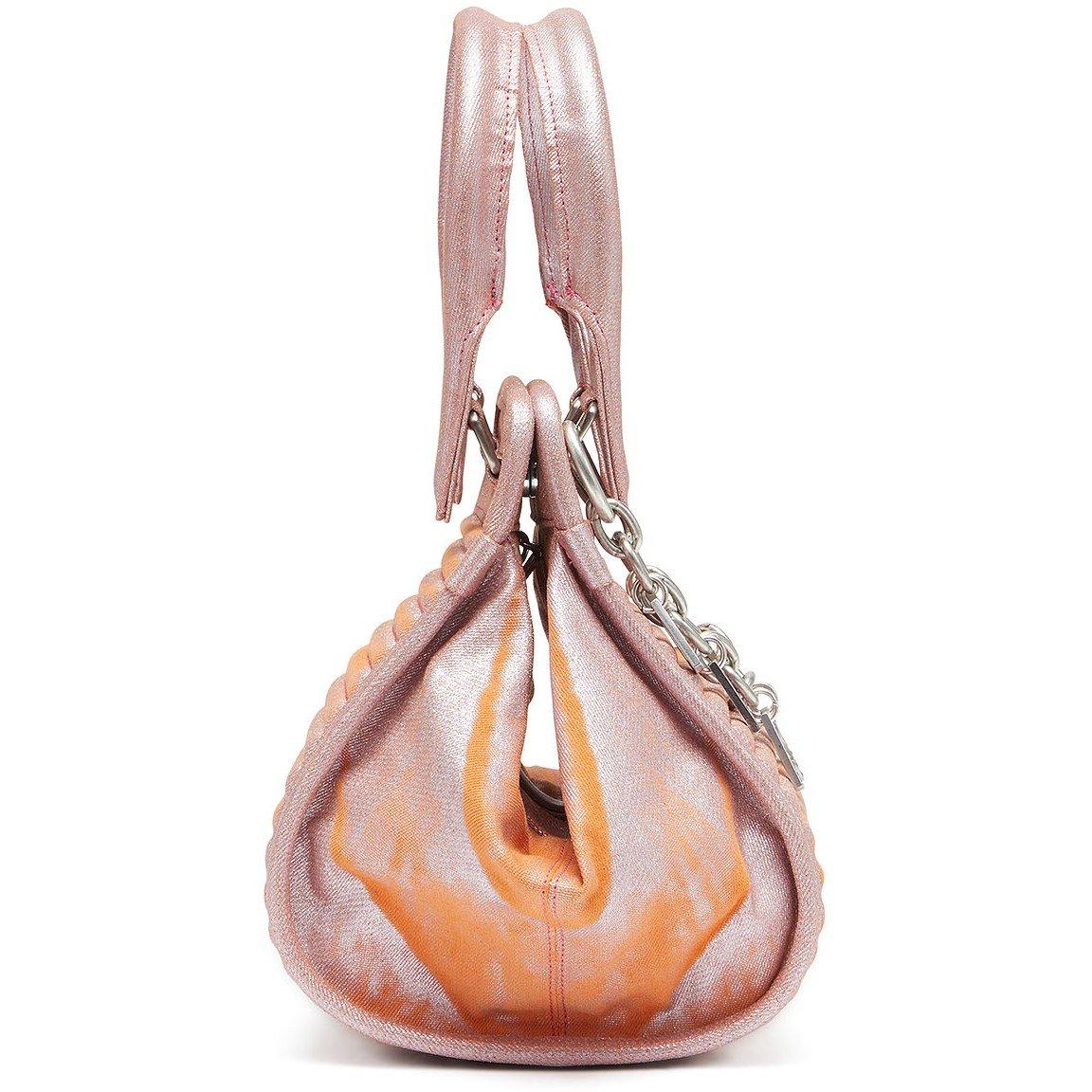 Pink/Apricot - Diesel - Women's Shoulder Mini Bags - 3