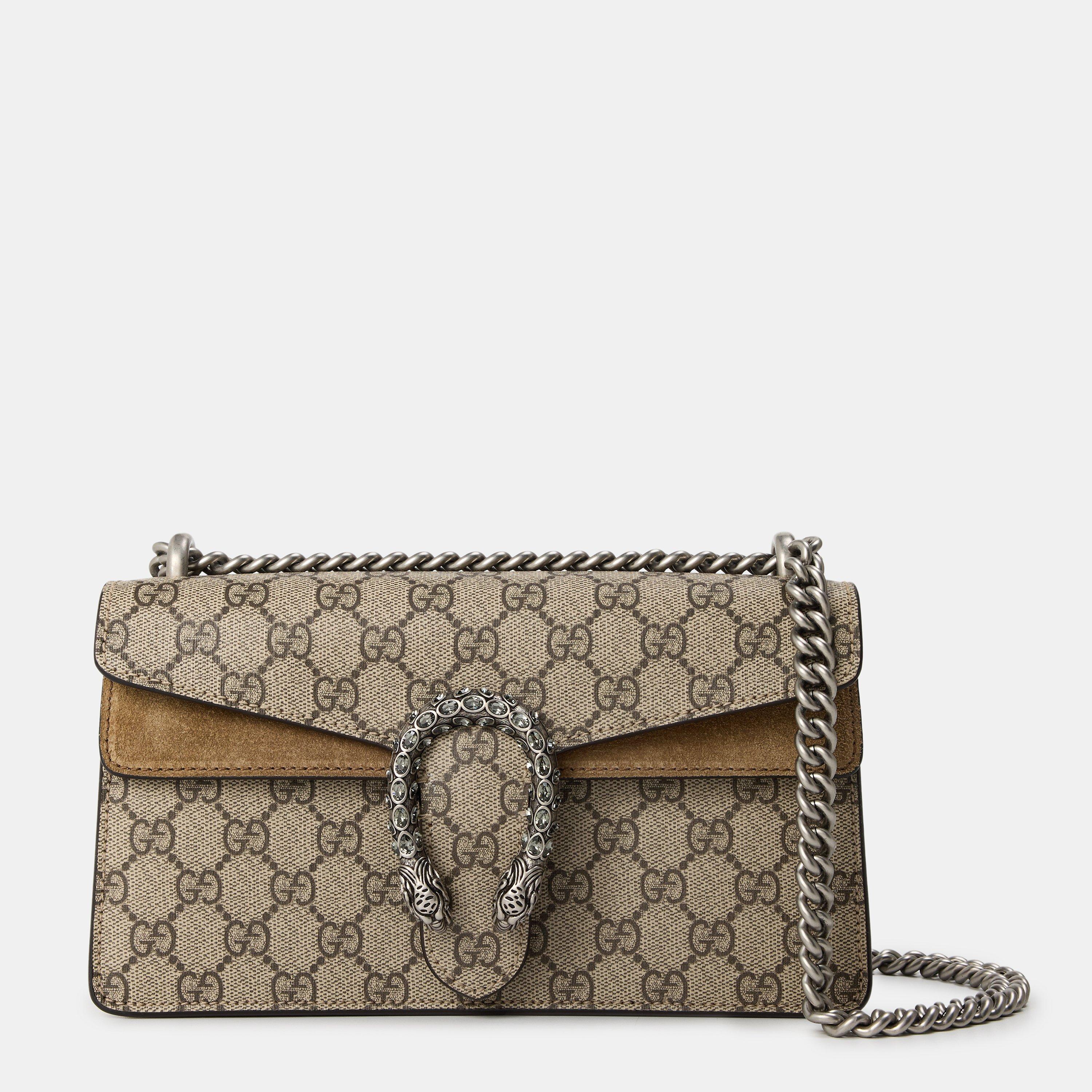 Gucci Women's Dionysus Shoulder Bag - Beige Ebony