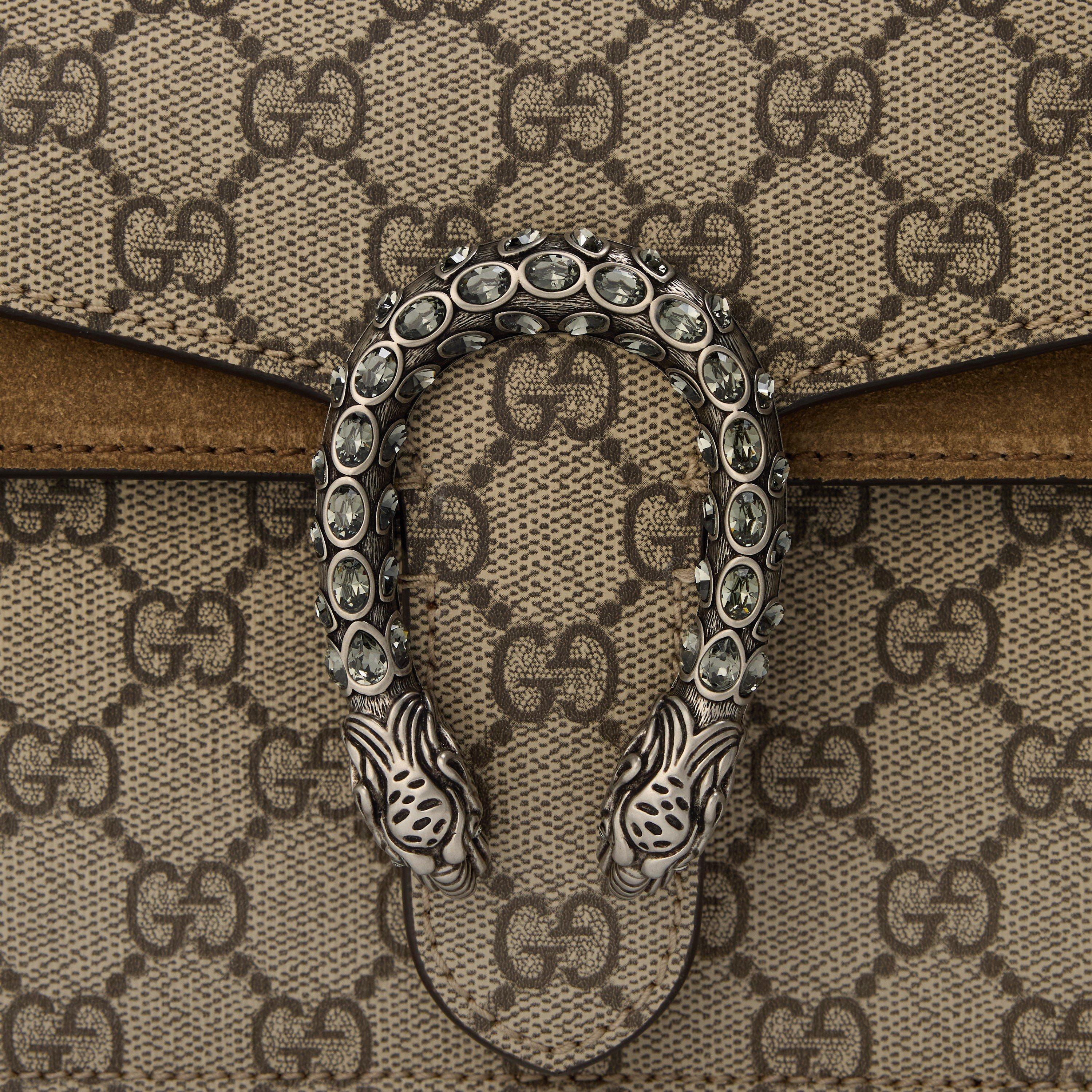 Beige Ebony - Gucci - Women's Dionysus Shoulder Bag - 4