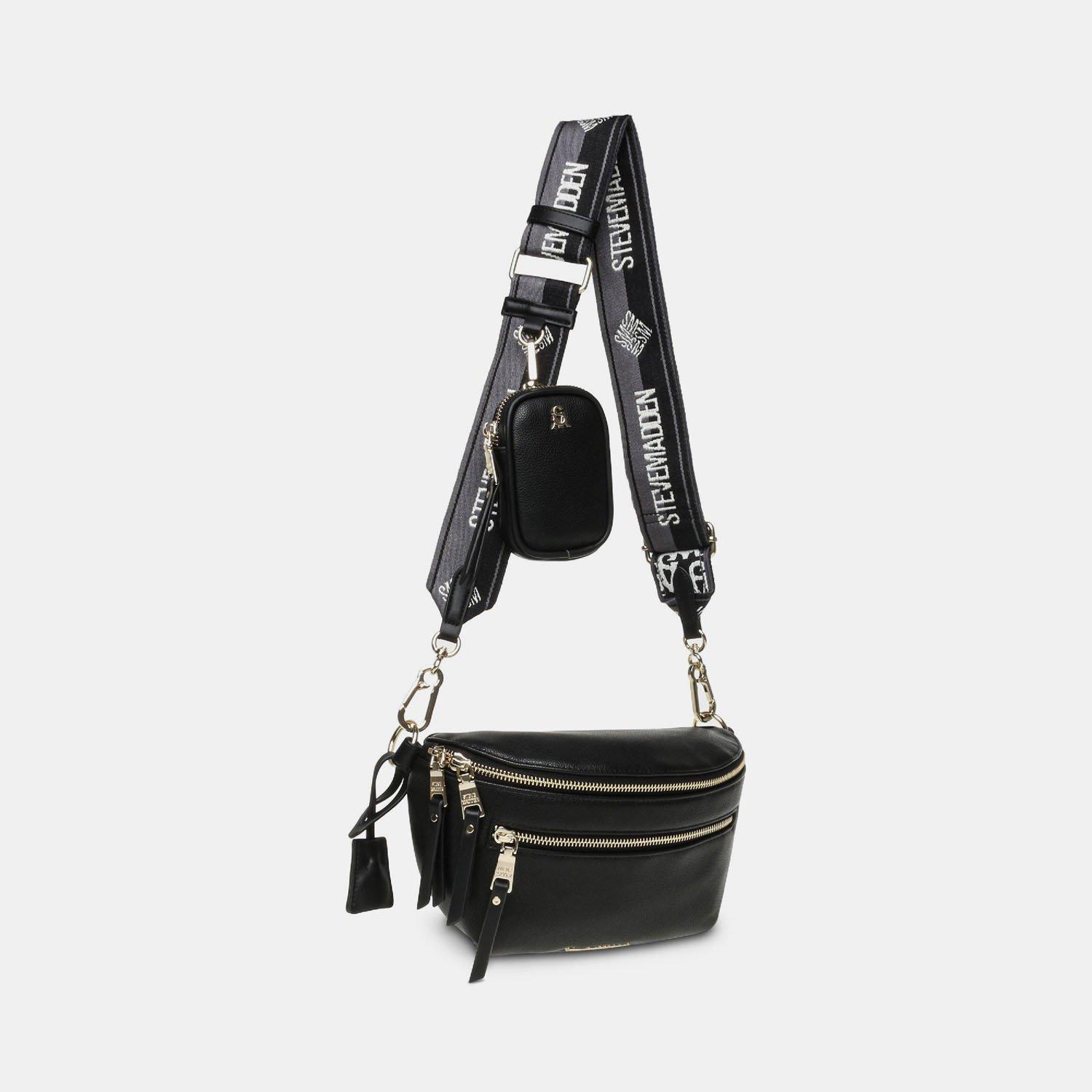 BLACK/GOLD - Steve Madden - Madden Bclarke Bag Ld99 - 2