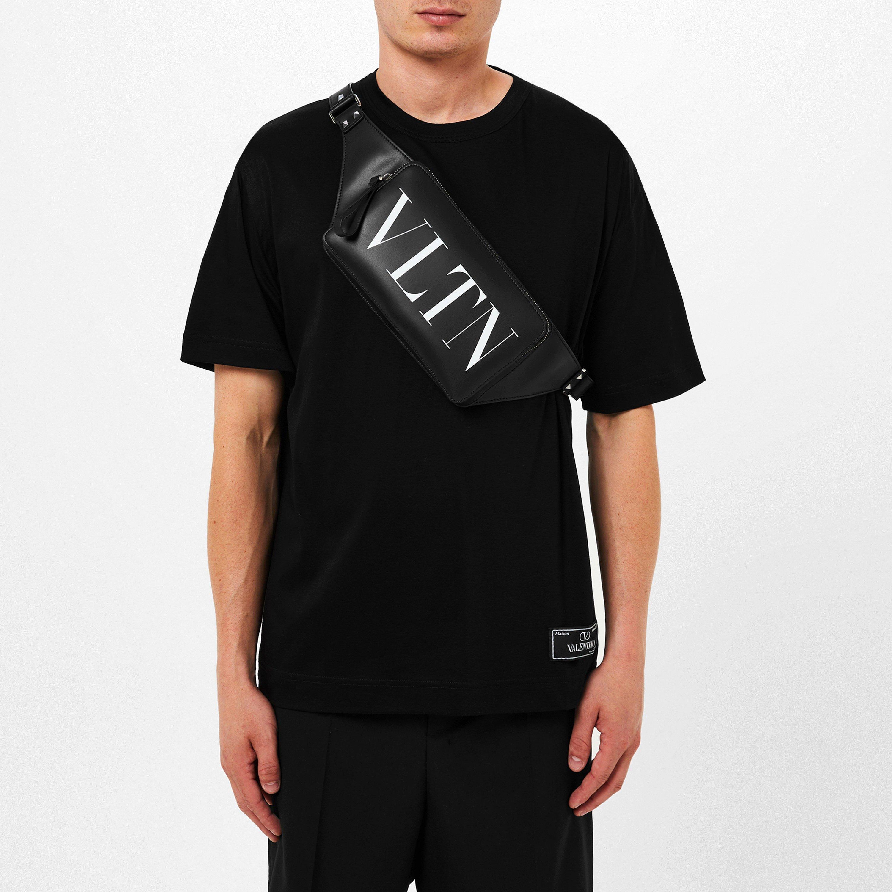 Black 0NI - Valentino Garavani - Logo Belt Bag - 3