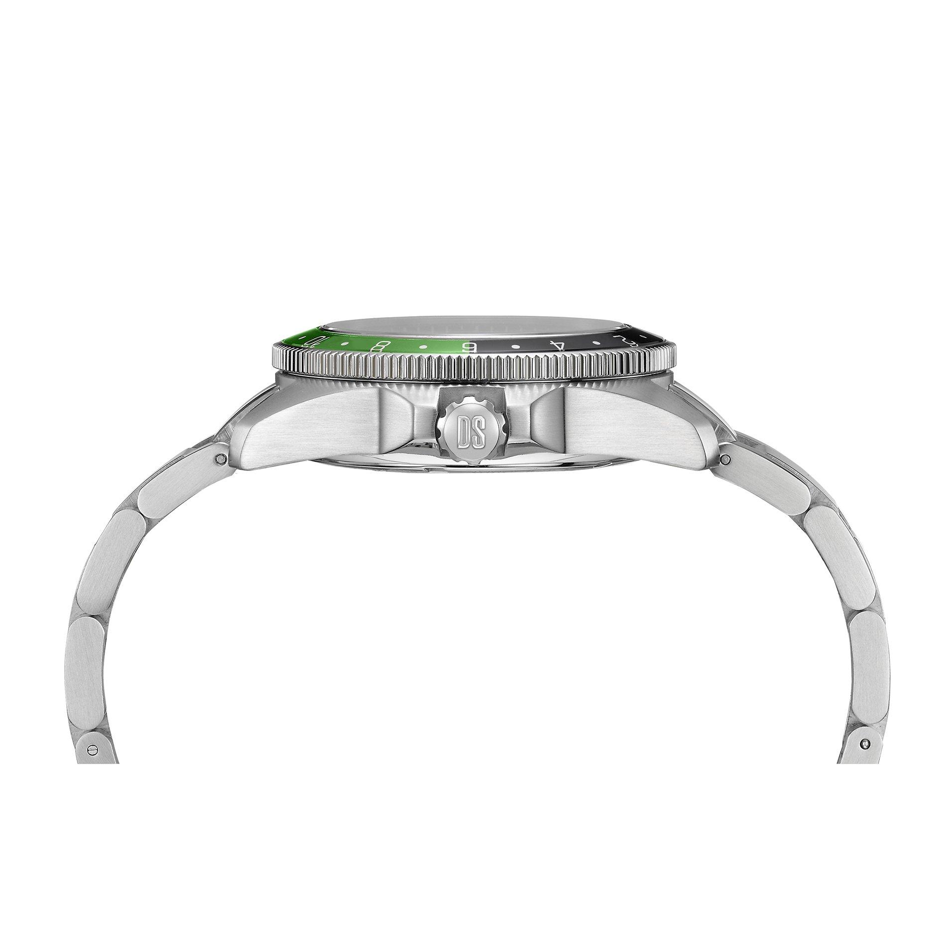 Black/Silver - Certina - Automatic Water Resistant Auto Analogue Watch - 6