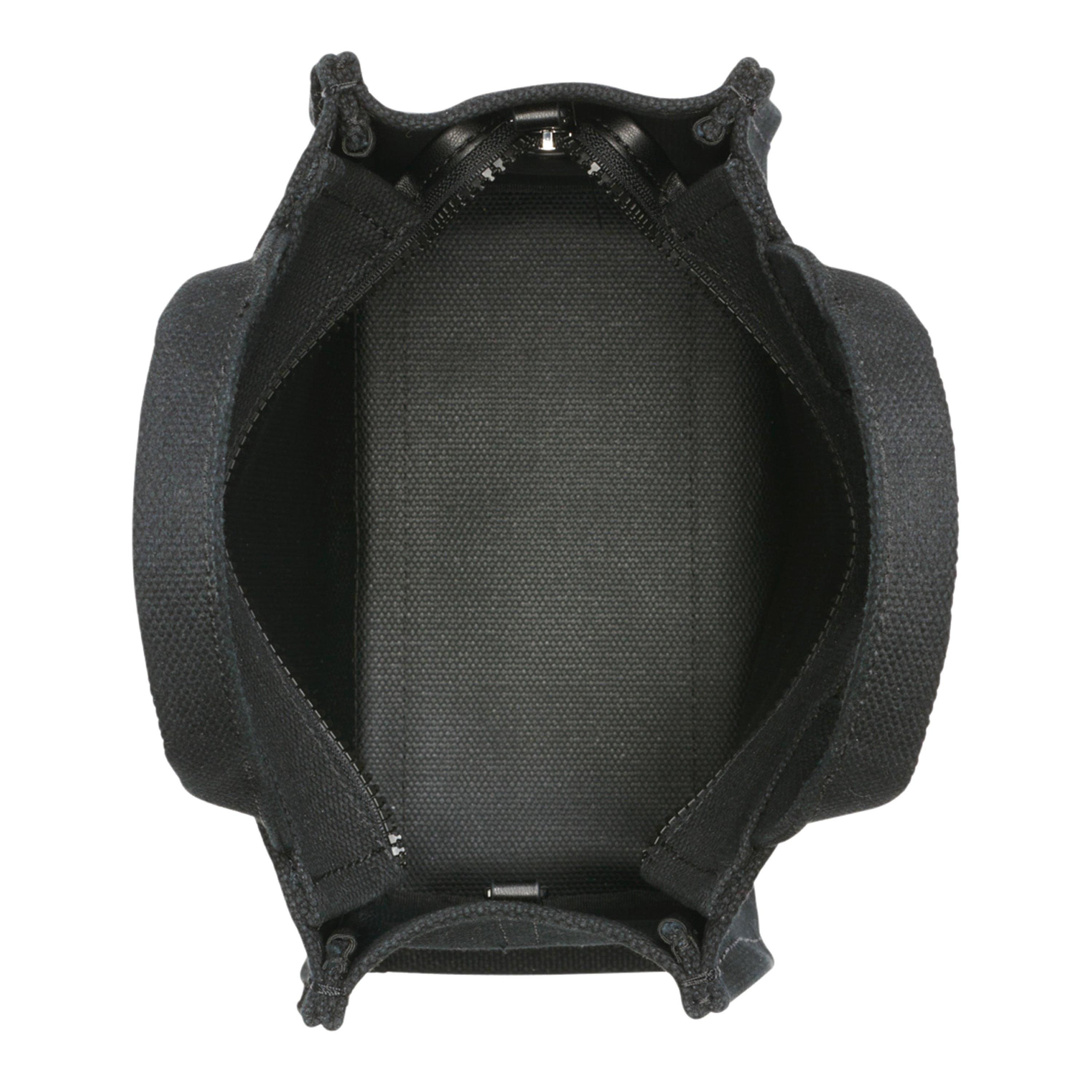 Black - DKNY - Women's Handlee Canvas Cross Body Bag - 4