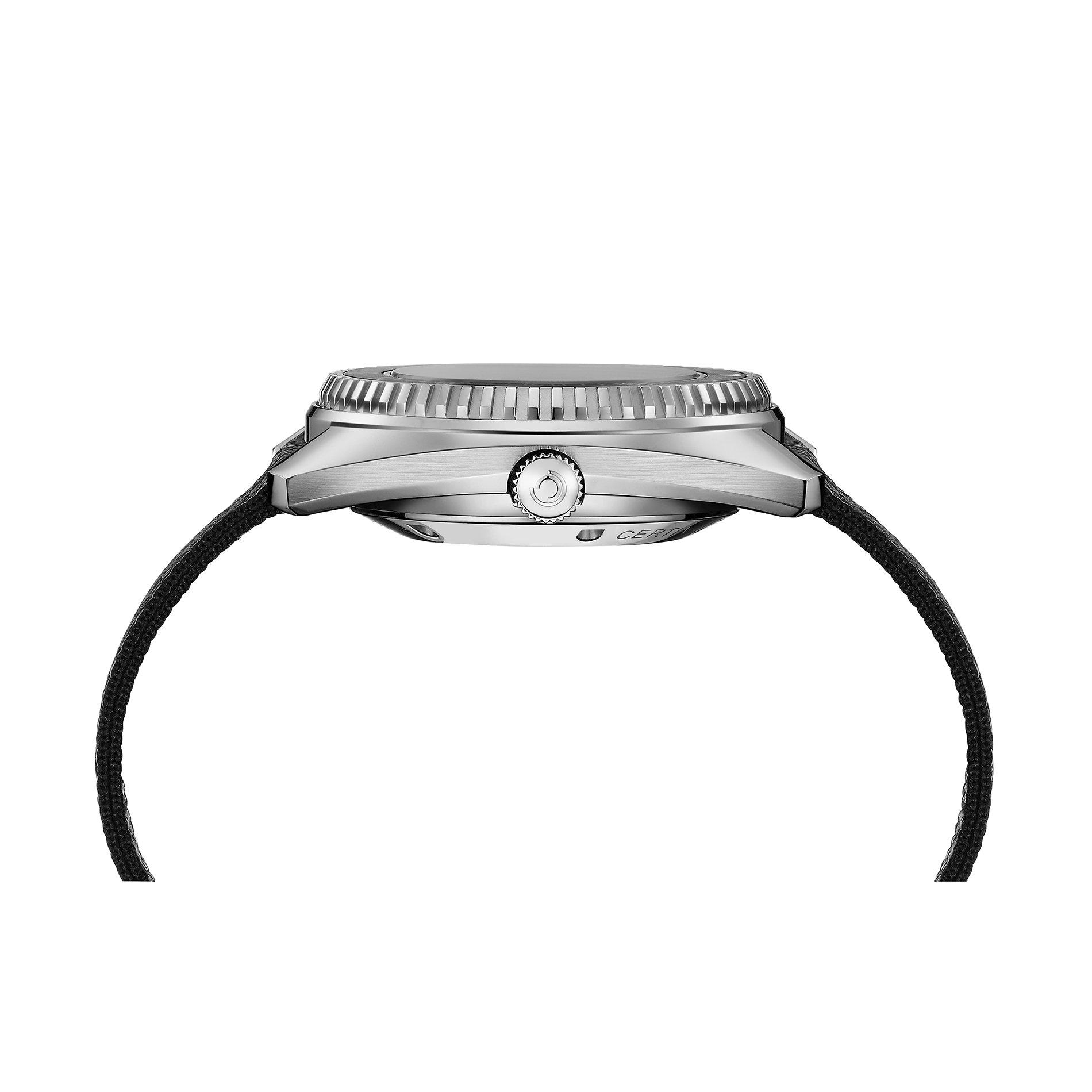 Black/Silver - Certina - Unisex Adults Auto Analogue Watch - 5