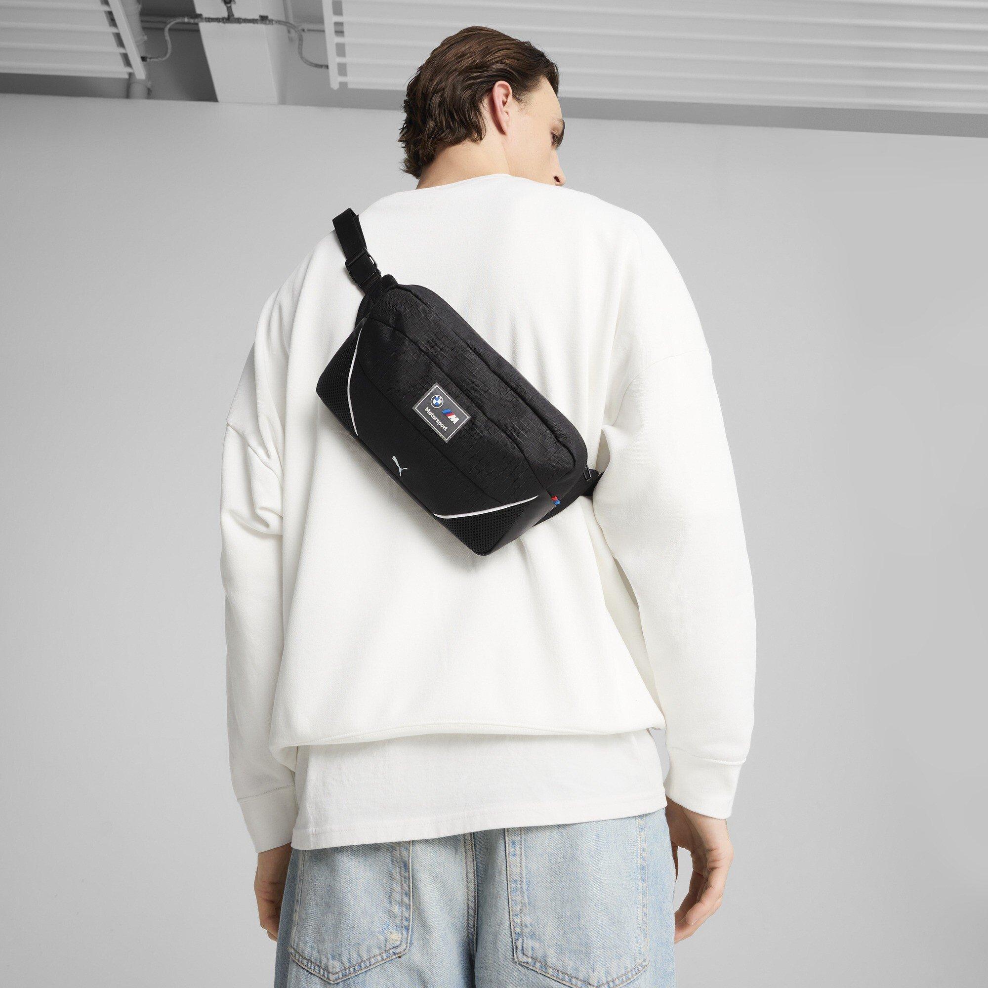 Black - Puma - Puma Bmw Mms Large Waist Bag Bum Mens - 3