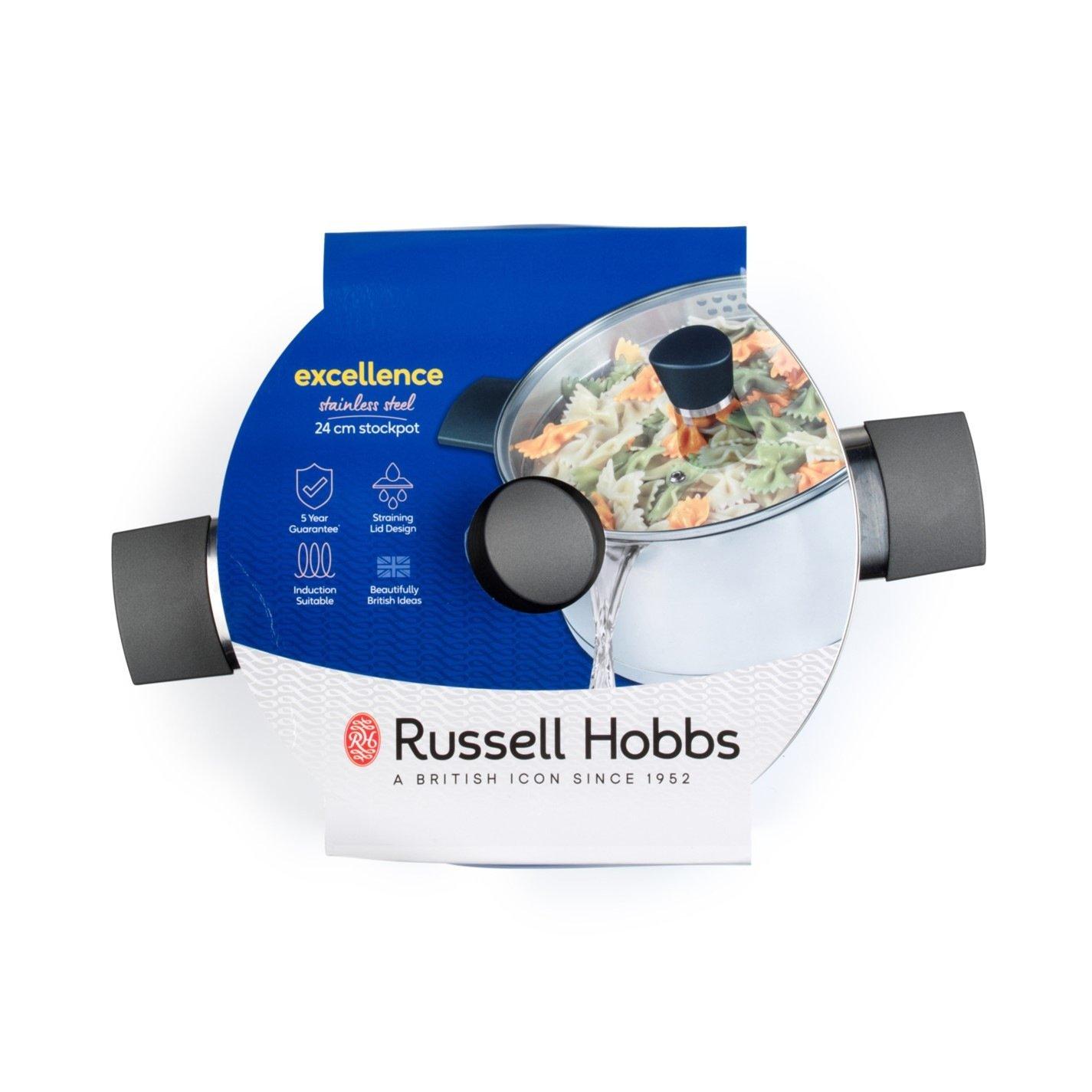 Silver - Russell Hobbs - 24cm Exc Stockpot 00 - 9