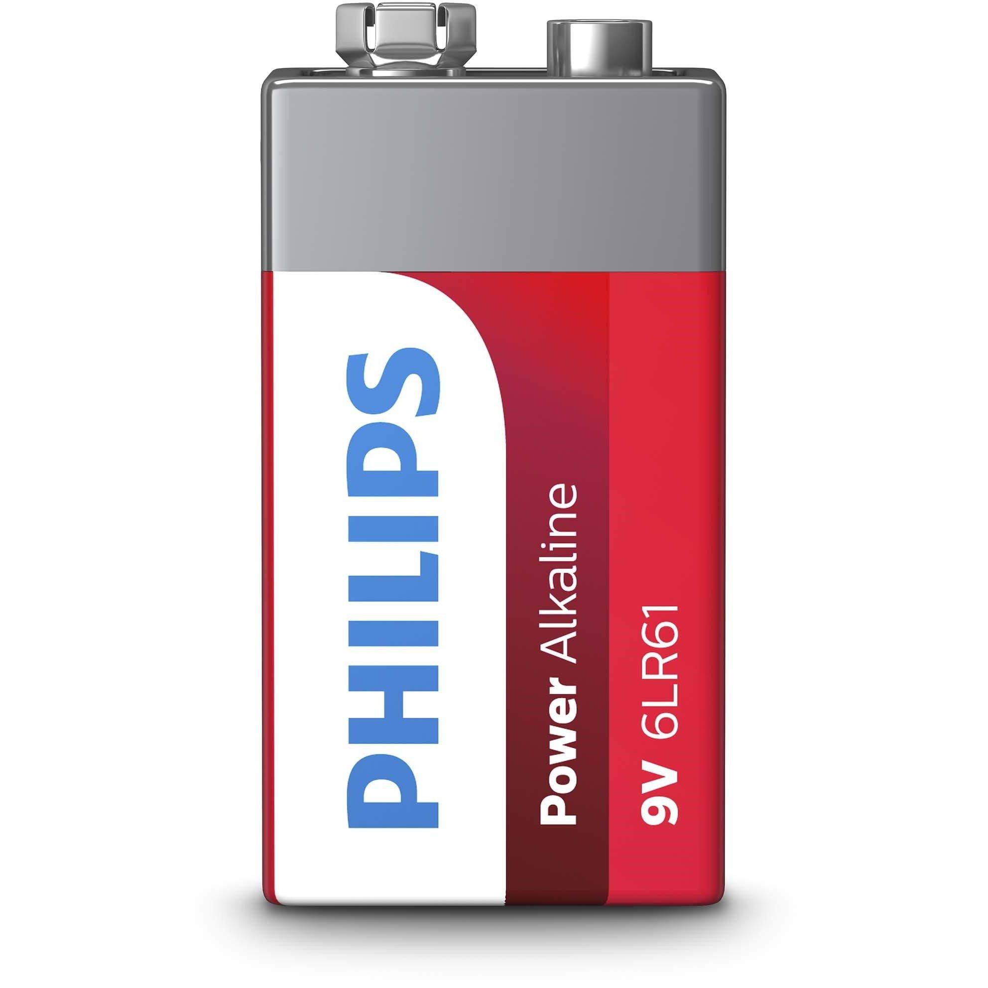 None - Philips - Alkaline AA Batteries - 1
