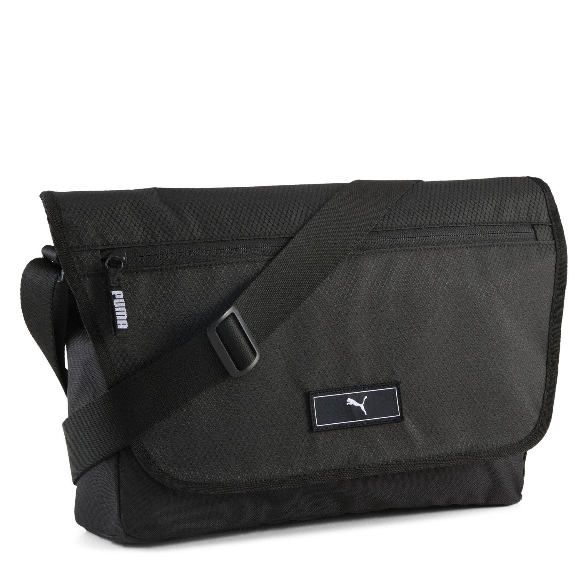 Black - Puma - Men's Deck Messenger Bag - 1