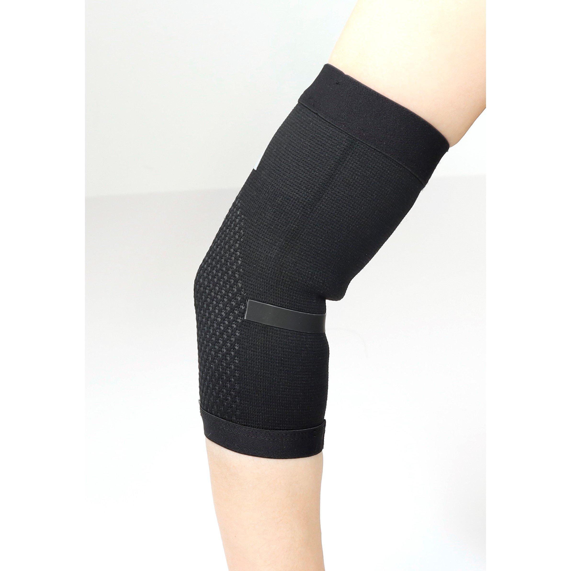 Schwarz - adidas - CLIMACOOL Kinesiology Band Silicone Grip Elbow Support - 5