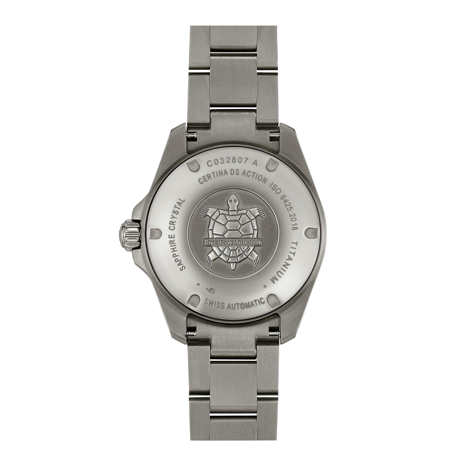 Anthracite - Certina - Unisex Adults Action Diver 10 Auto Analogue Watch - 4