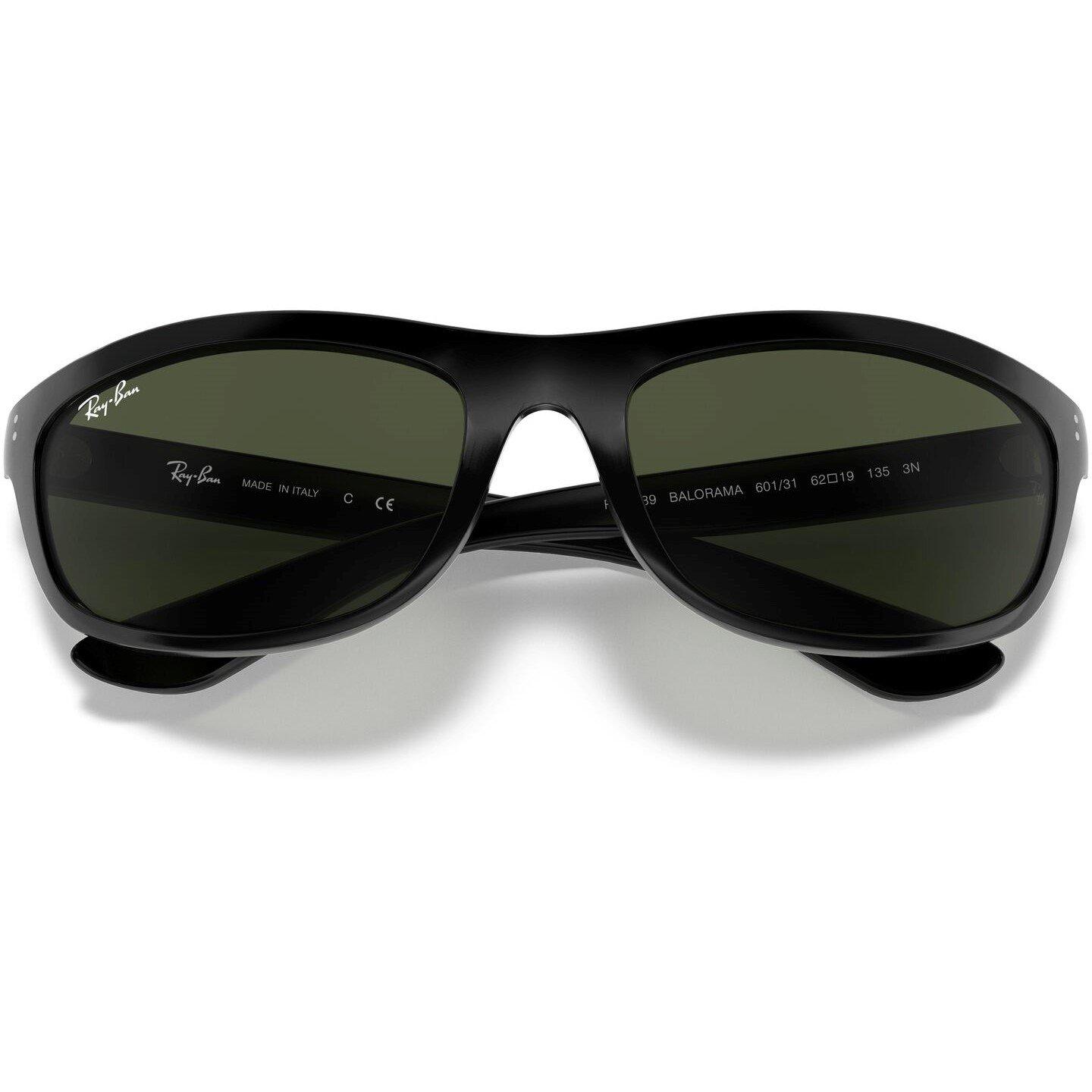 Black - Ray-Ban - Adults Rayban Wrap Sunglasses - 6