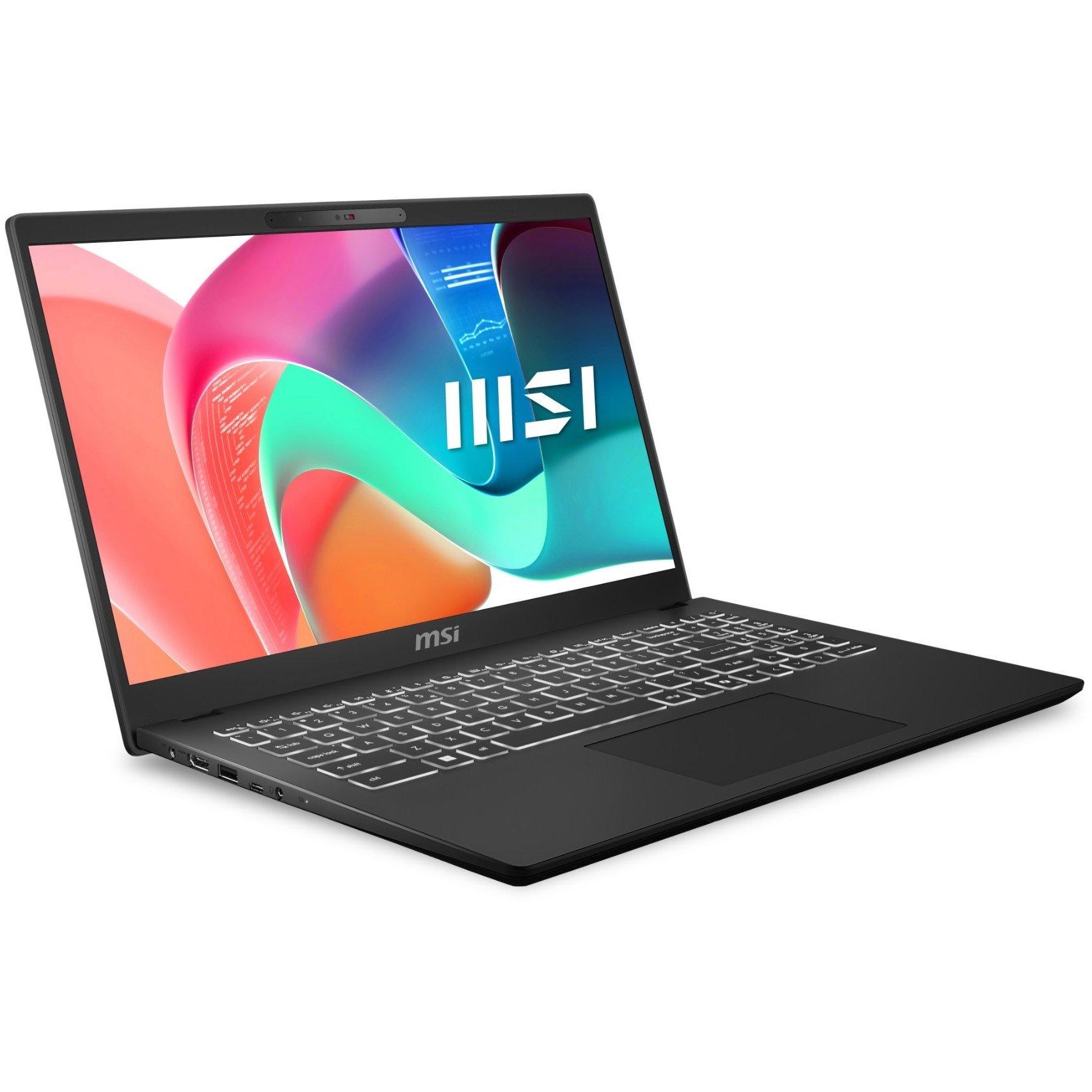 Sort - MSI - MSI Modern 15 H C2RMG 15 Inch Laptop - Intel Core 5 210H 16GB 512GB SSD - 2