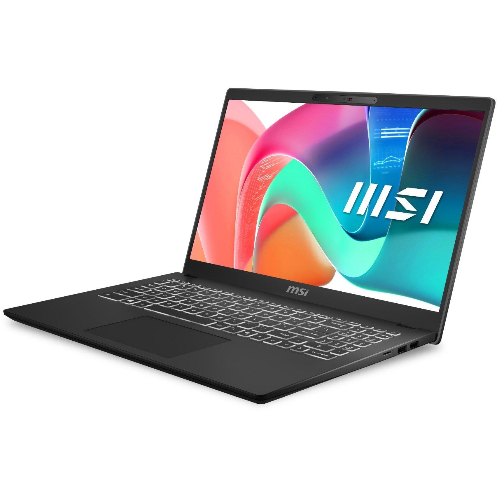 Sort - MSI - MSI Modern 15 H C2RMG 15 Inch Laptop - Intel Core 5 210H 16GB 512GB SSD - 3